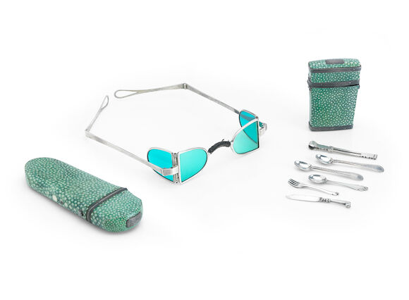Bonhams : A Set of George III Patent Sun Glasses Circa 1800 maker's IS ...