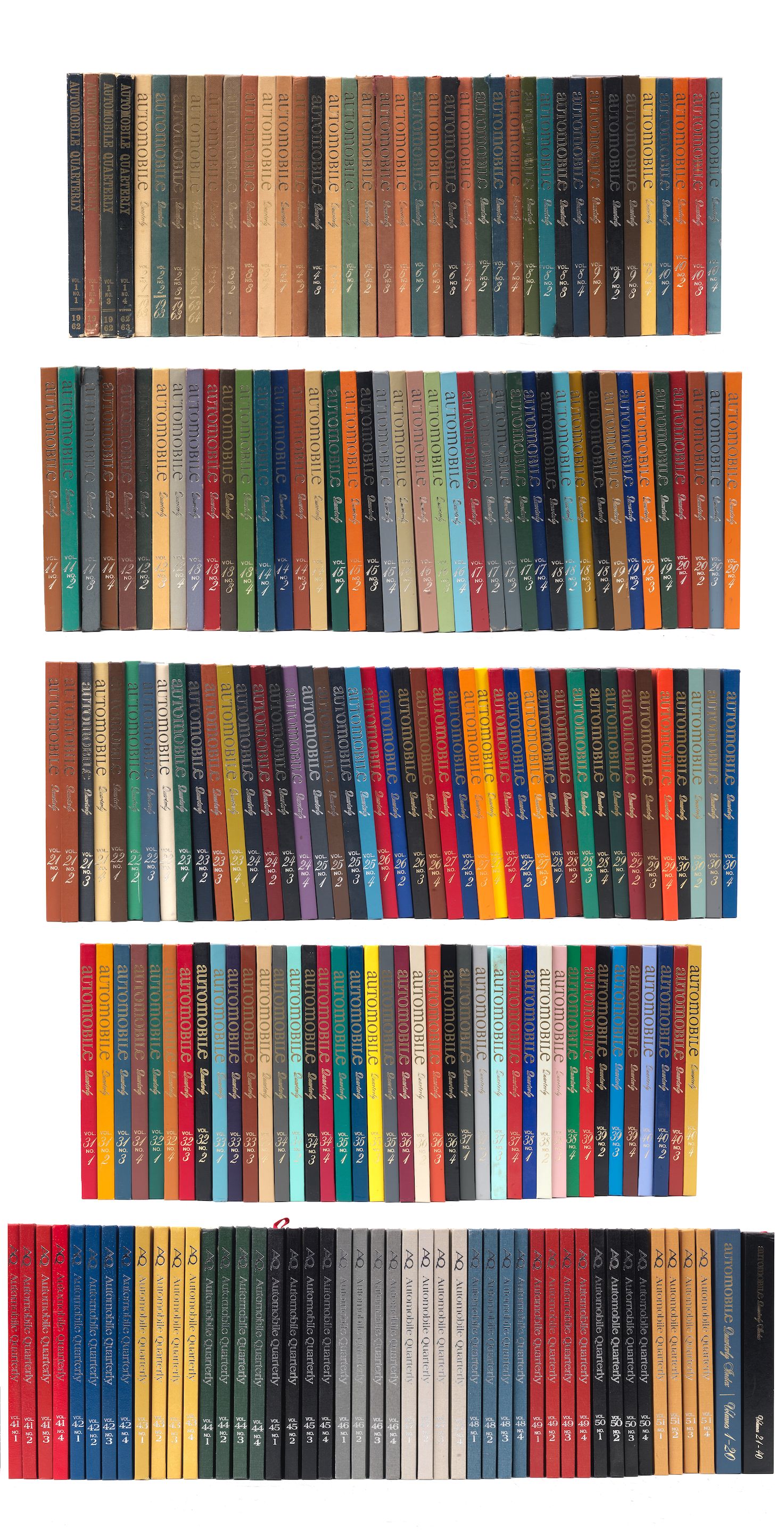Bonhams : A good run of Automobile Quarterly from Vol 1, No. 1 to