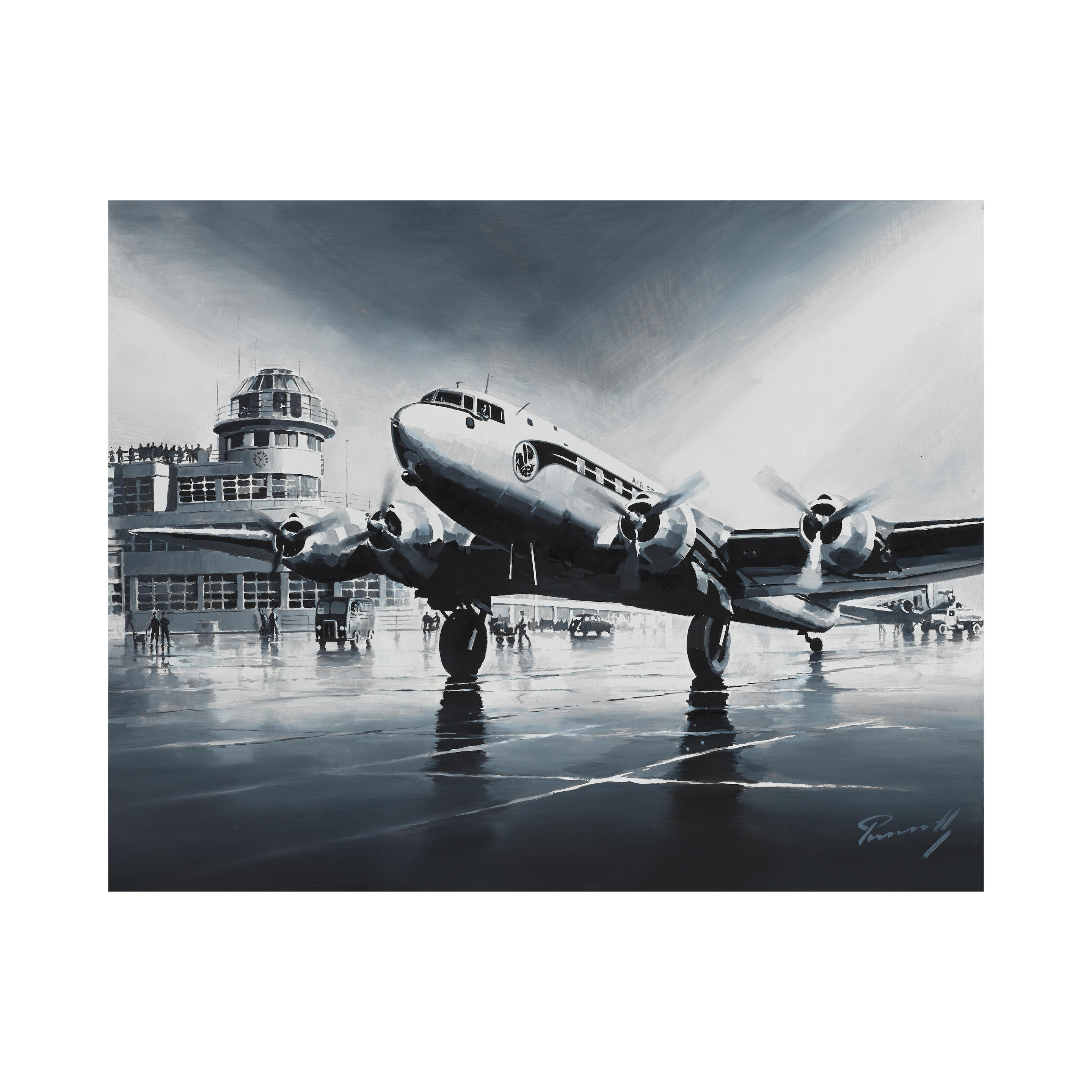 Bonhams Cars : Lucio Perinotto (official Aviation Artist, Born In 1949 