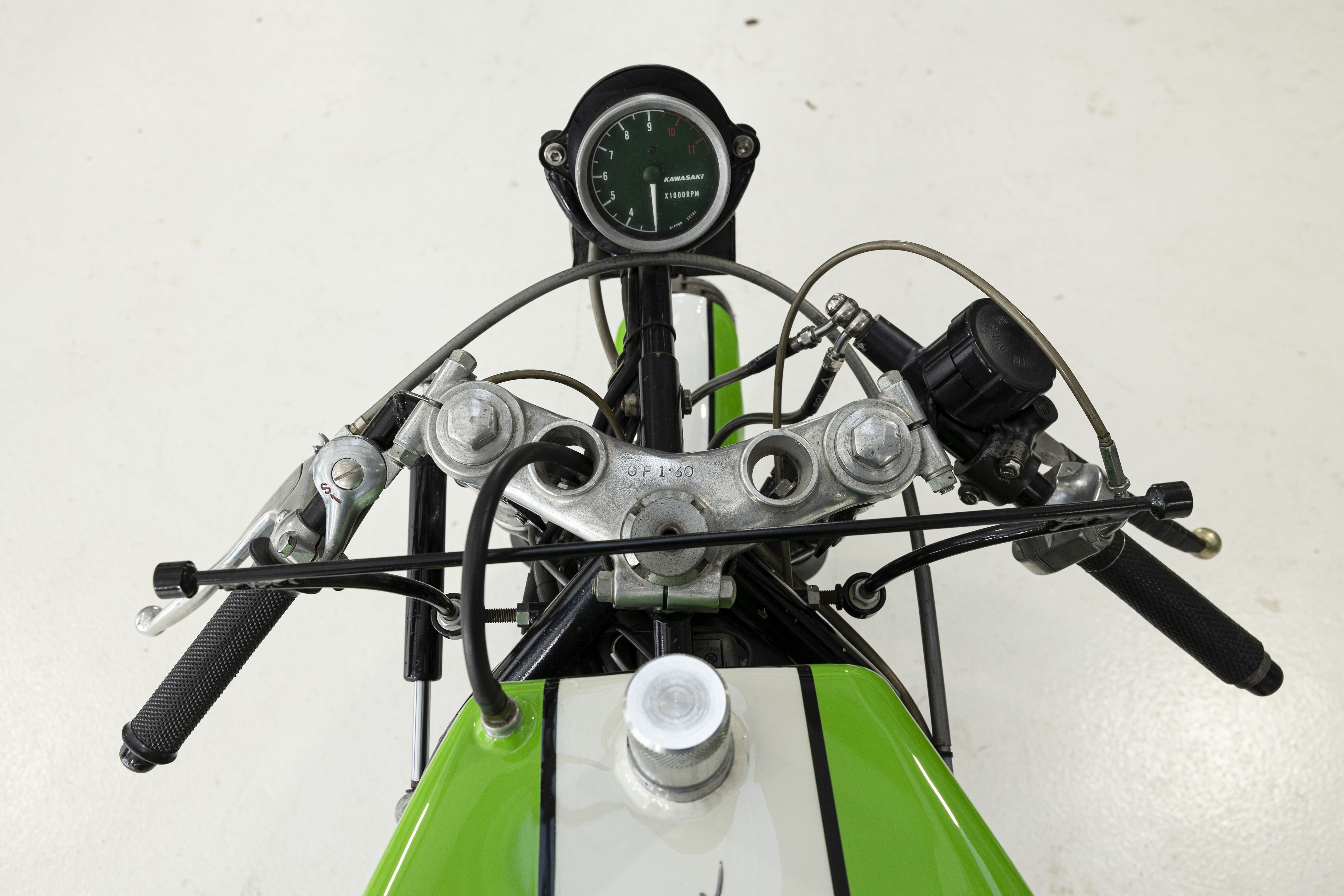 Moto Miniature Kawasaki KR 750 – Gregg Hansford 1979 – Joe Bar Team Série 2 – Hachette