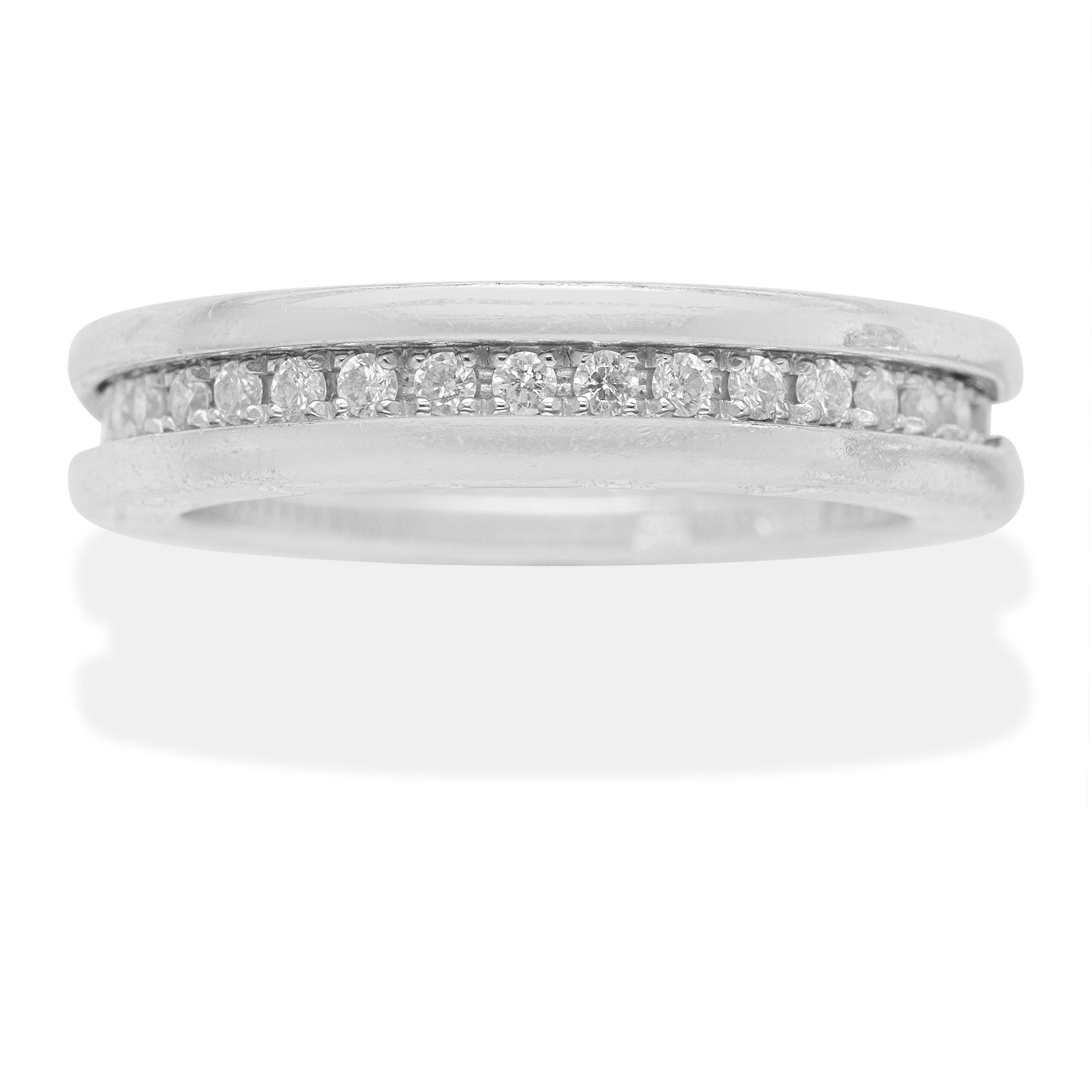 BULGARI: 'B.ZERO1' DIAMOND-SET RING