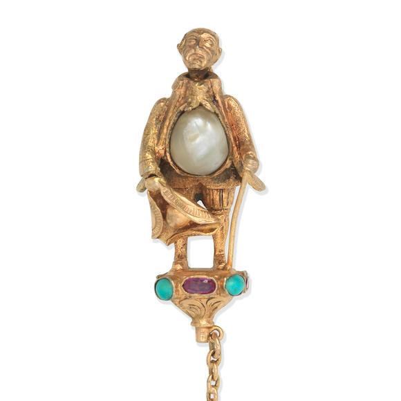 Bonhams : GEM-SET NOVELTY JEWEL,