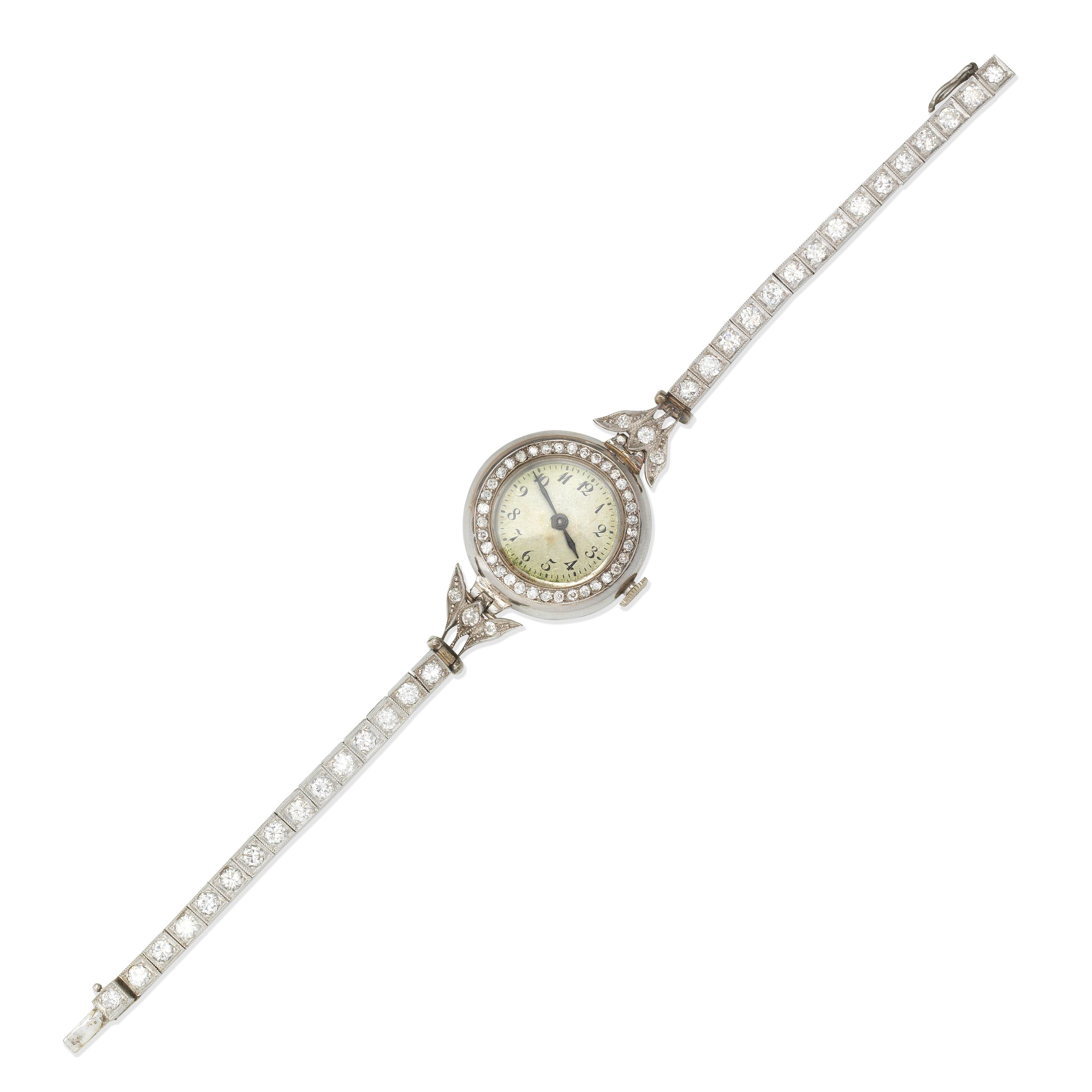 DIAMOND-SET WATCH