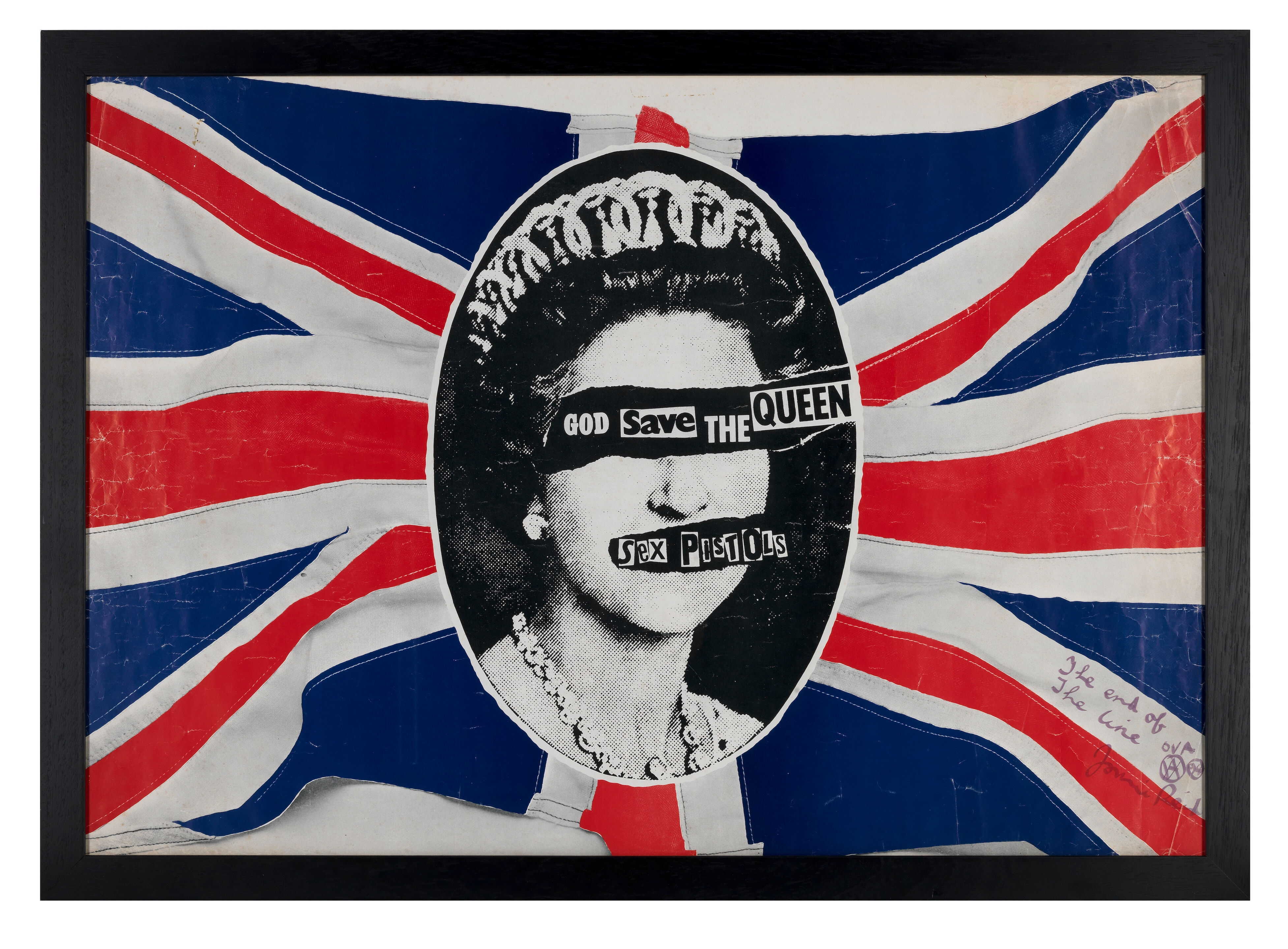 Bonhams : The Sex Pistols An Original Promotional Poster For God 