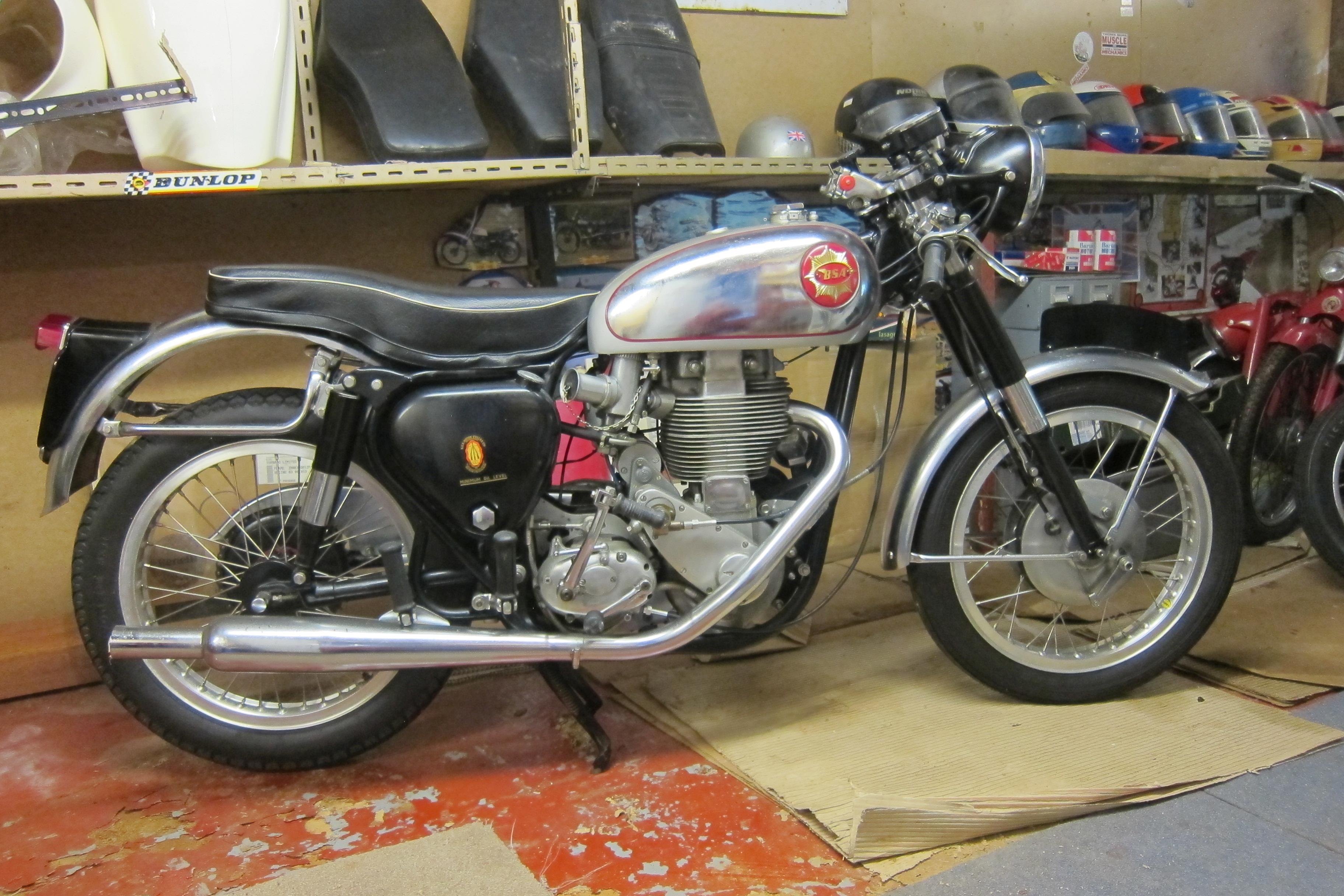 Bonhams Cars : Property of a deceased's estate, 1961 BSA 500cc Gold ...