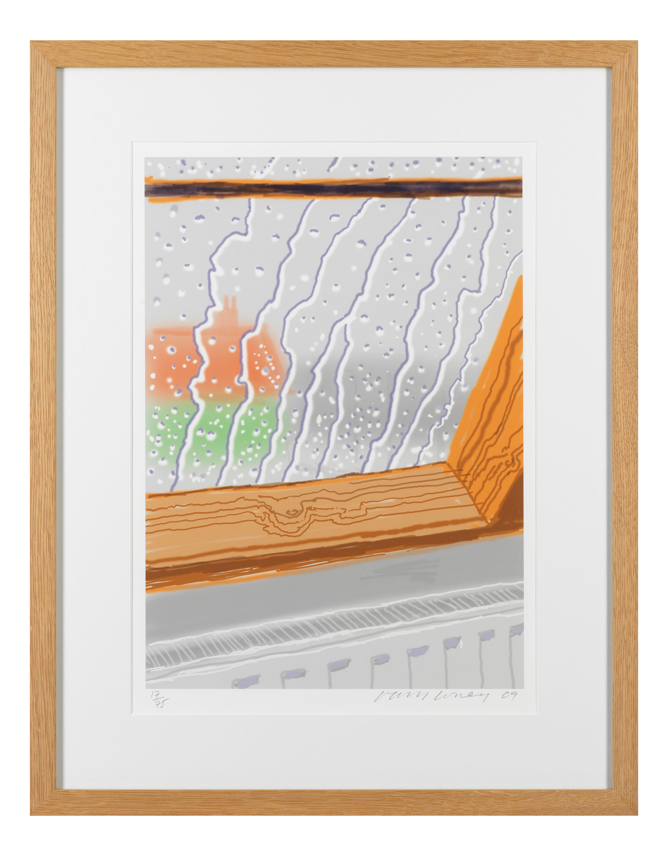 Rain on the Studio Window - Thumb 5