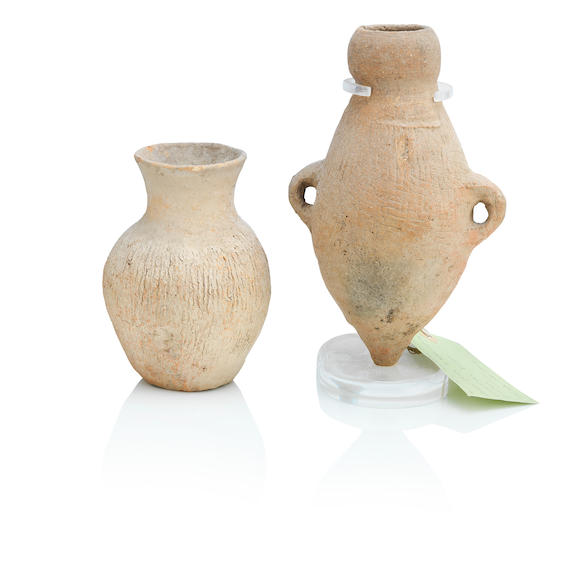 Bonhams : A Chinese Neolithic Banpo Pottery Amphora