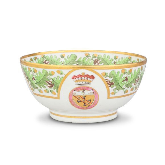 Bonhams A Coalport slop bowl from the 'Nelson Set Tea Service', circa