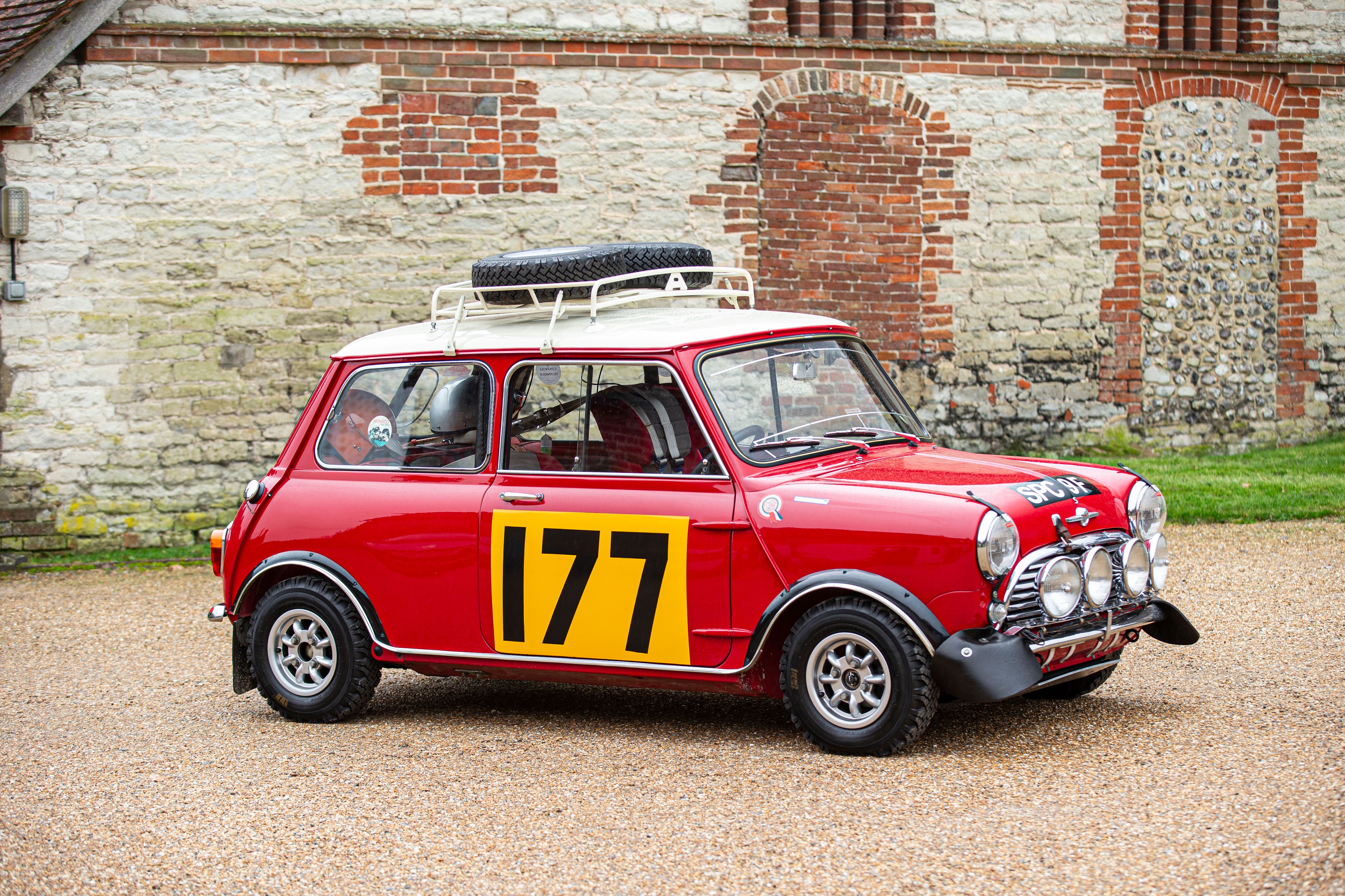 AUSTIN MINI N°37 RALLYE MONTE CARLO 1964 ELIGOR 1:43 1er de reference