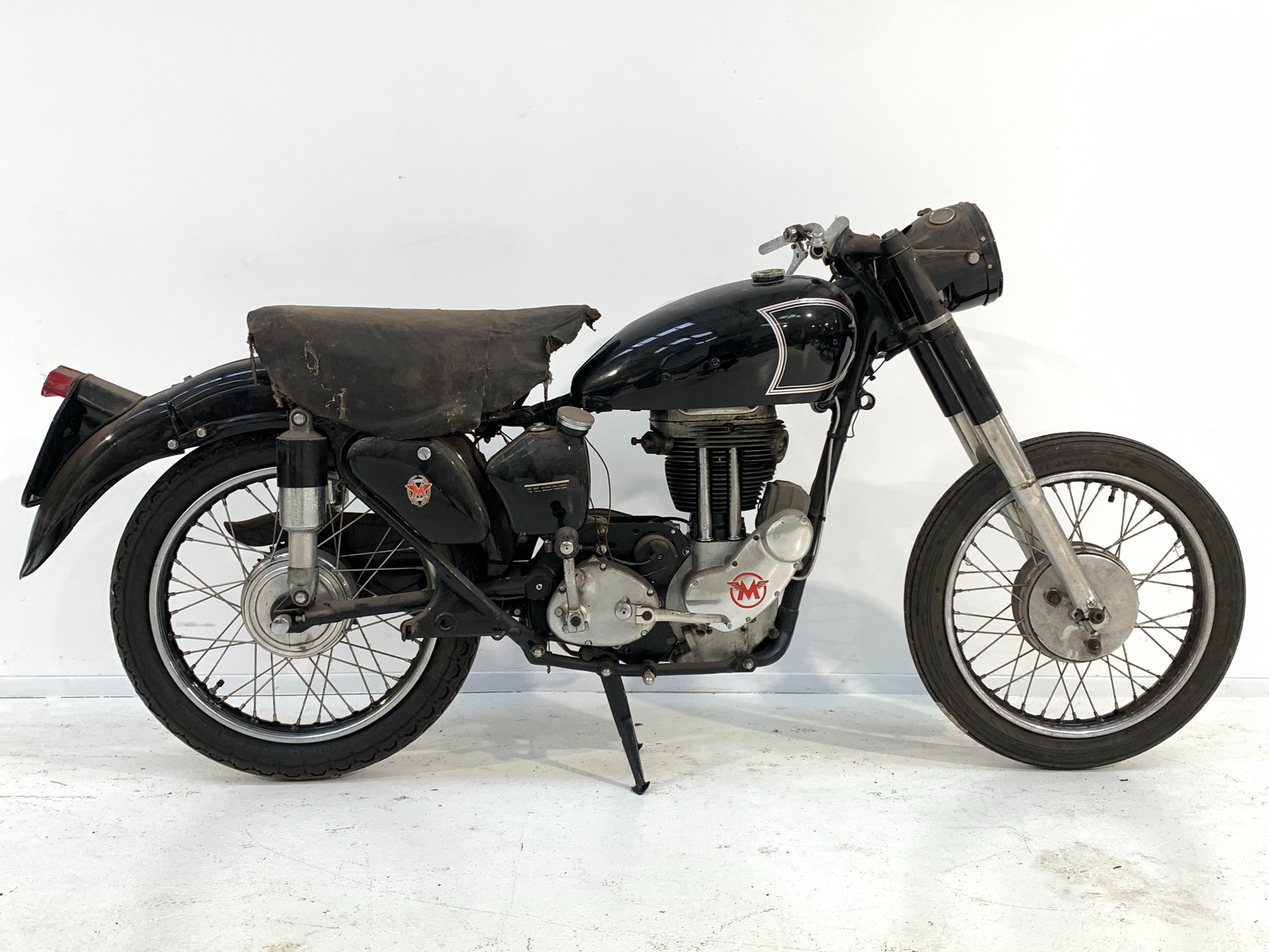 Bonhams Cars : 1955 Matchless 499cc G80 Project Frame no. A23784 Engine ...