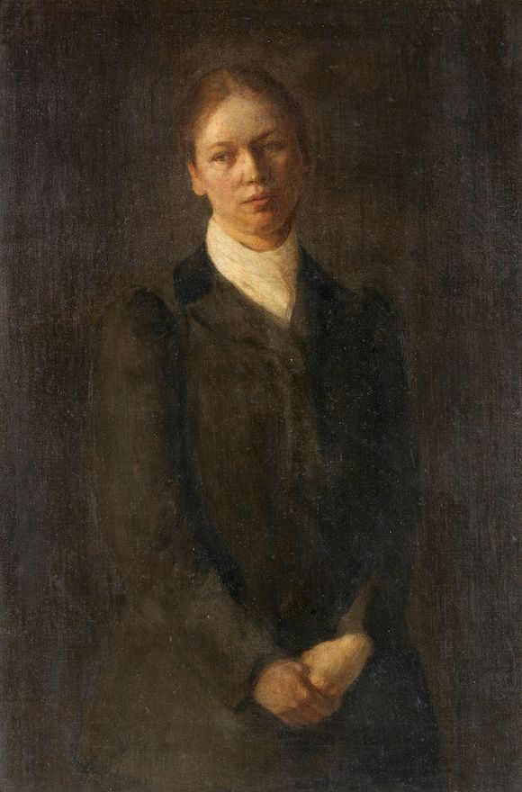 Bonhams Mary McEvoy (British, 18701940) Helen McEvoy Threequarter