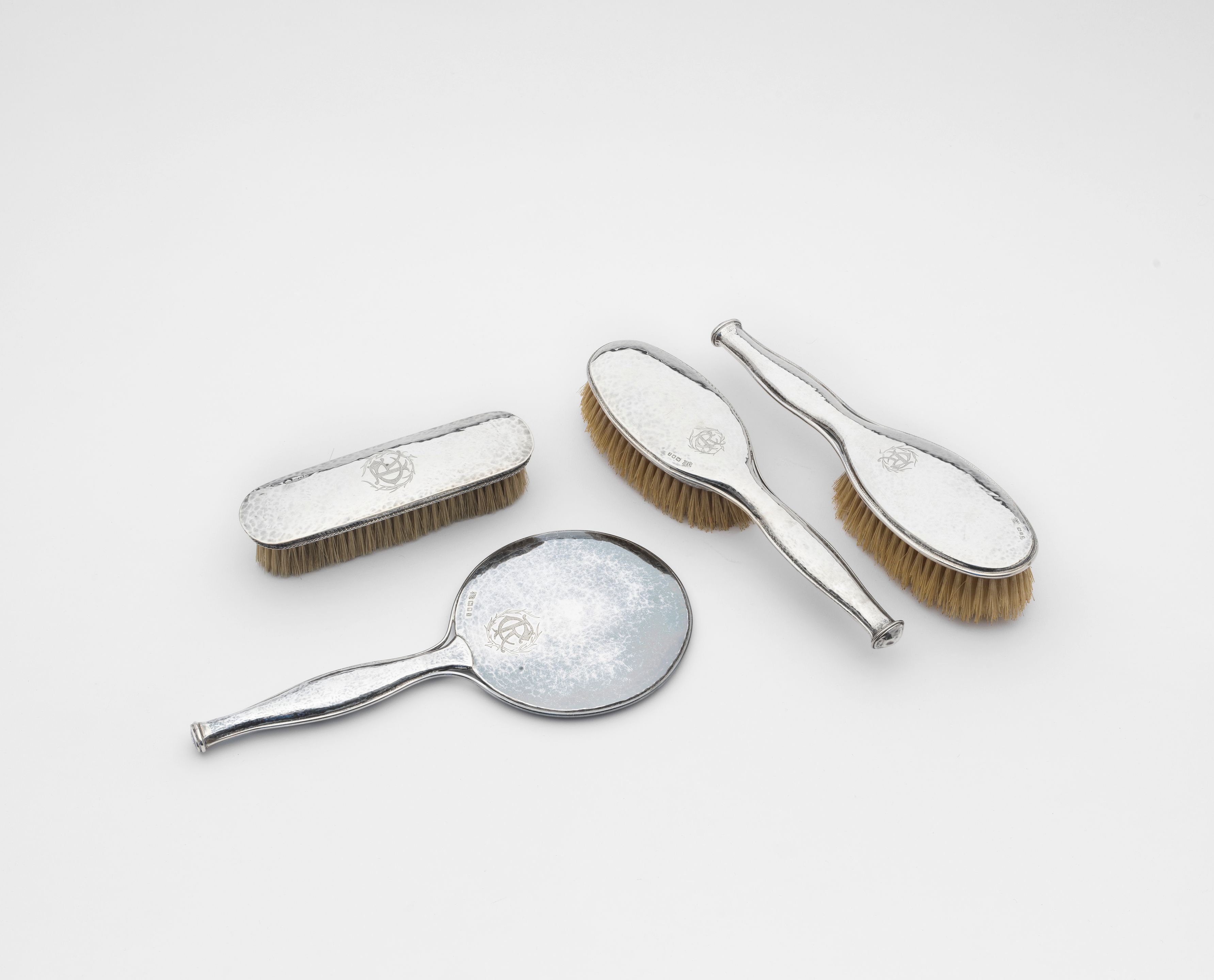 Omar Ramsden Dressing table set, 1922