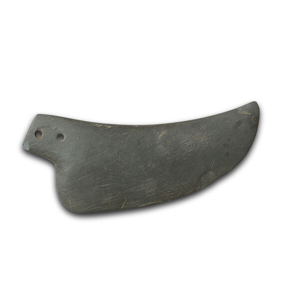 Bonhams : An Egyptian greywacke ceremonial knife blade