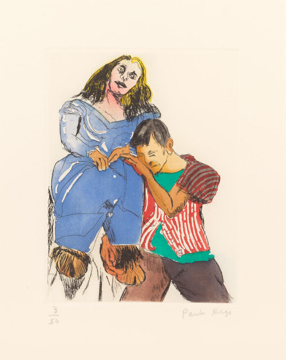 Bonhams : Dame Paula Rego R.A. (British, 1935-2022) Woman with Goat's ...