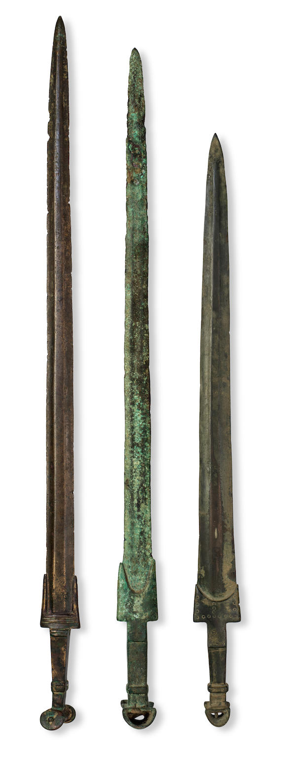 Bonhams : Three Luristan bronze swords 3