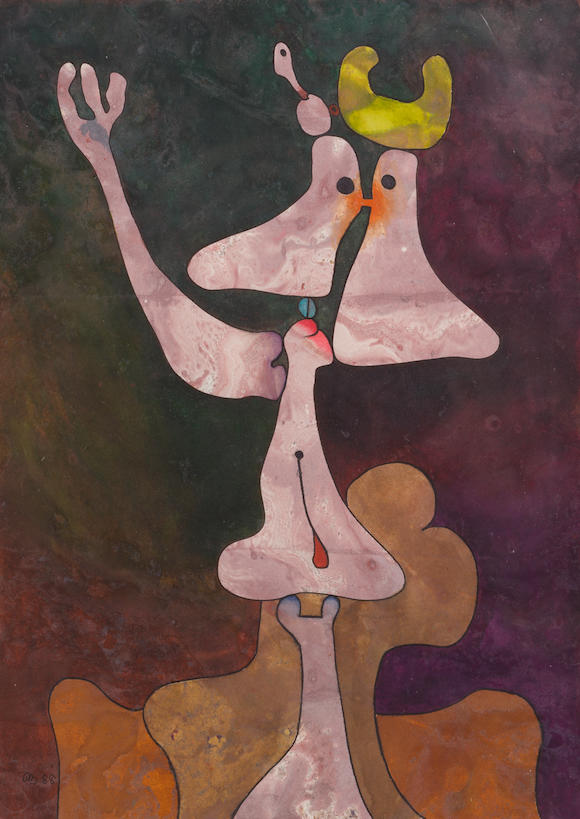 Bonhams : Desmond Morris (British, born 1928) Mood of the Moment