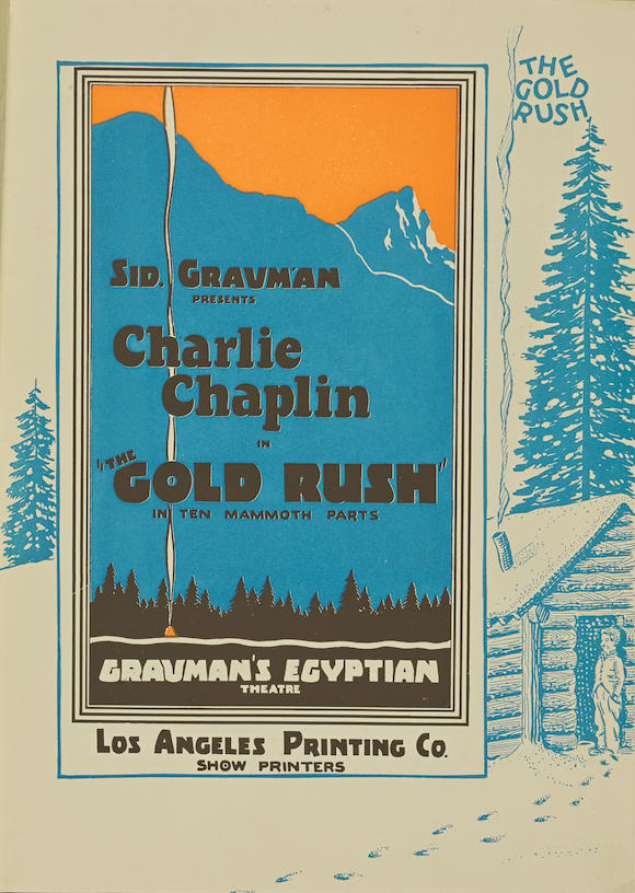 Bonhams : CHAPLIN (CHARLIE) - SOUVENIR PROGRAMMES & POSTERS including ...