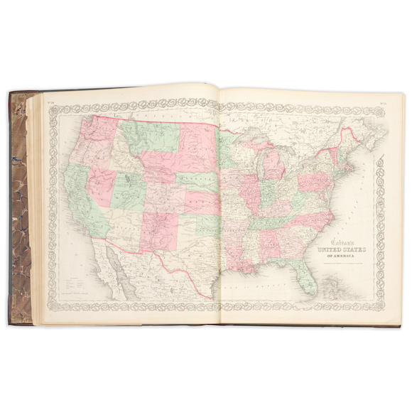 Bonhams : COLTON (GEORGE WOOLWORTH) Colton's General Atlas... 1865 ...