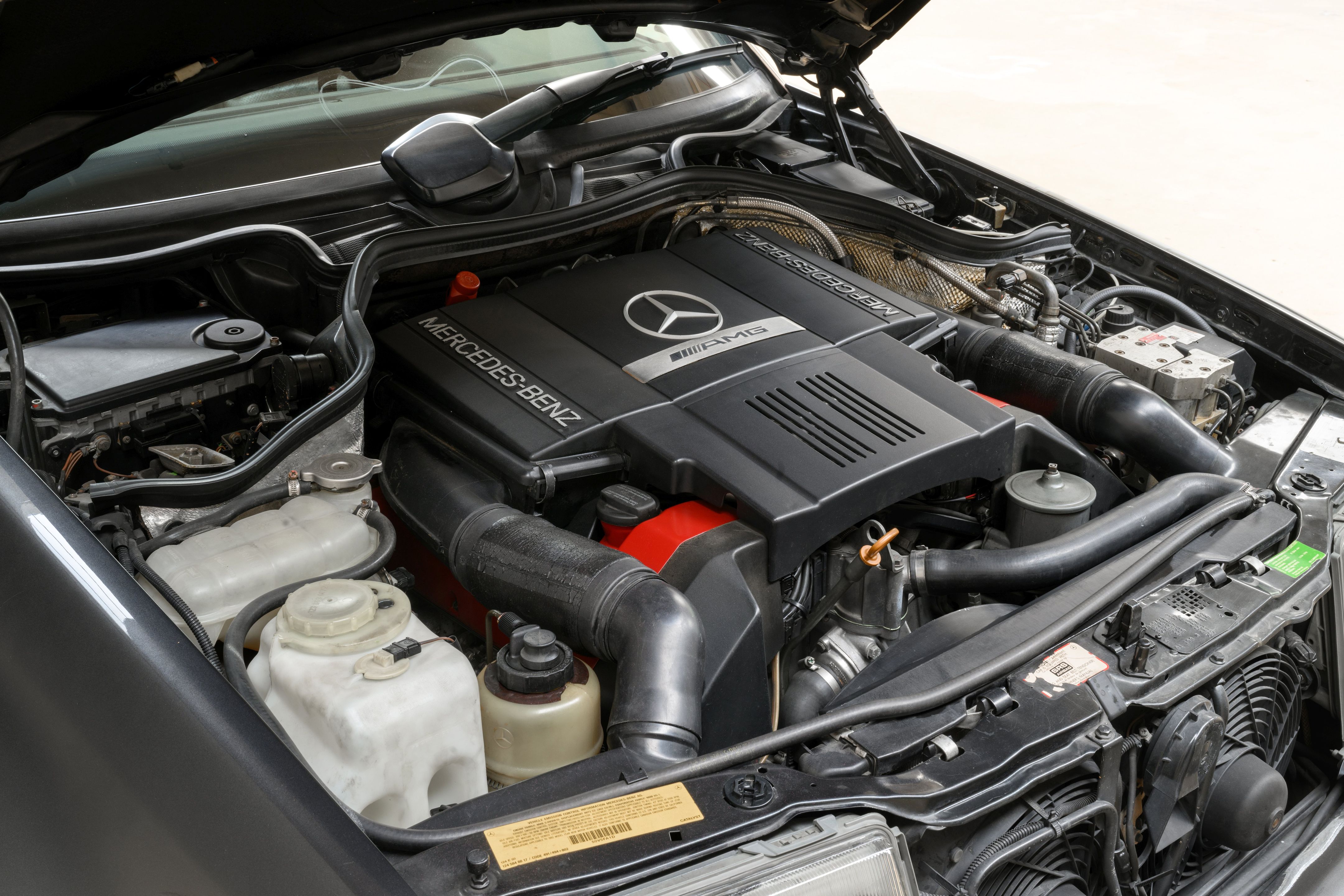 merceds-benz-124-500E-1992年‐エンジン及びA/T 