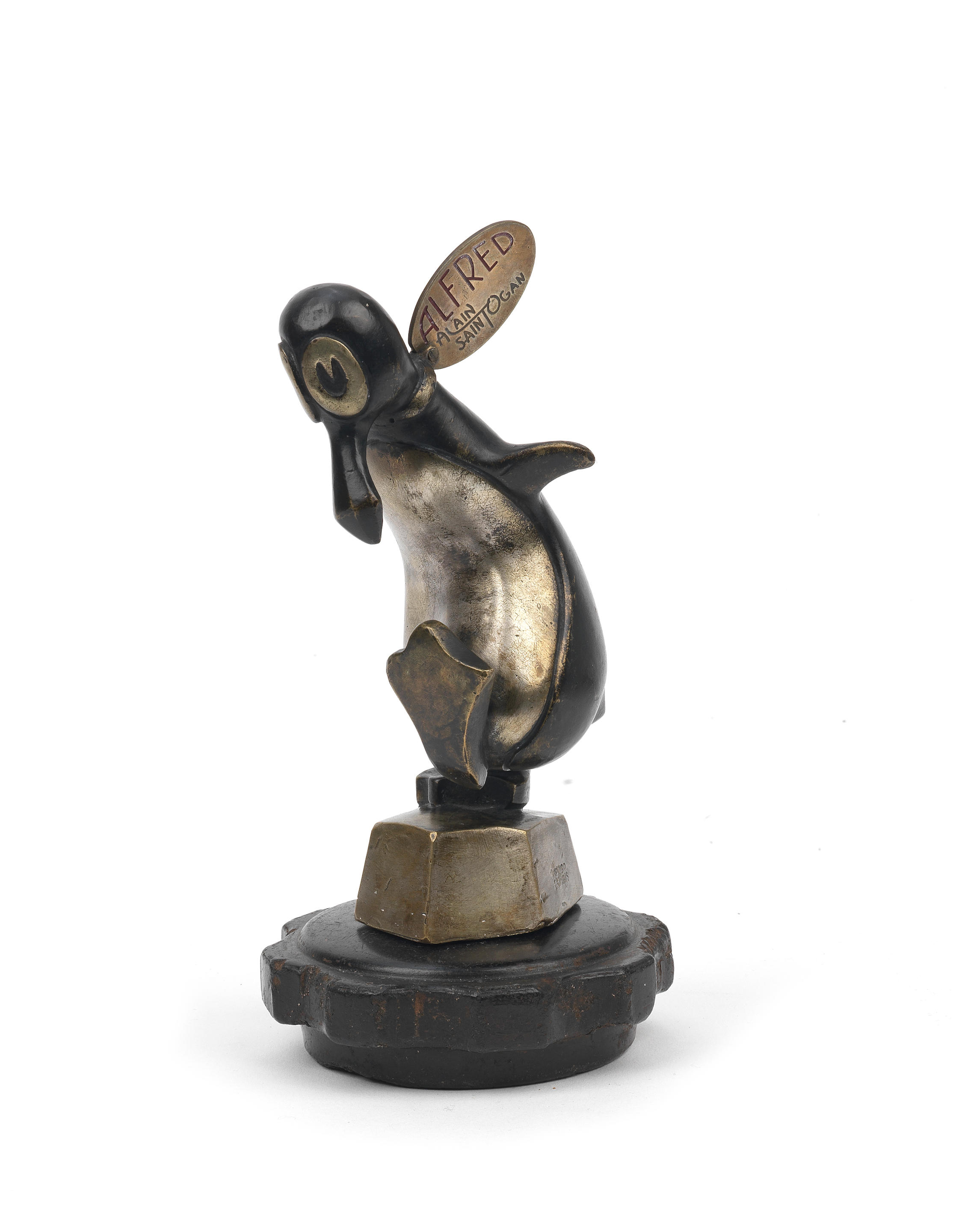 Bonhams Cars : A rare 'Alfred the Penguin' mascot by Jacques Cartier ...