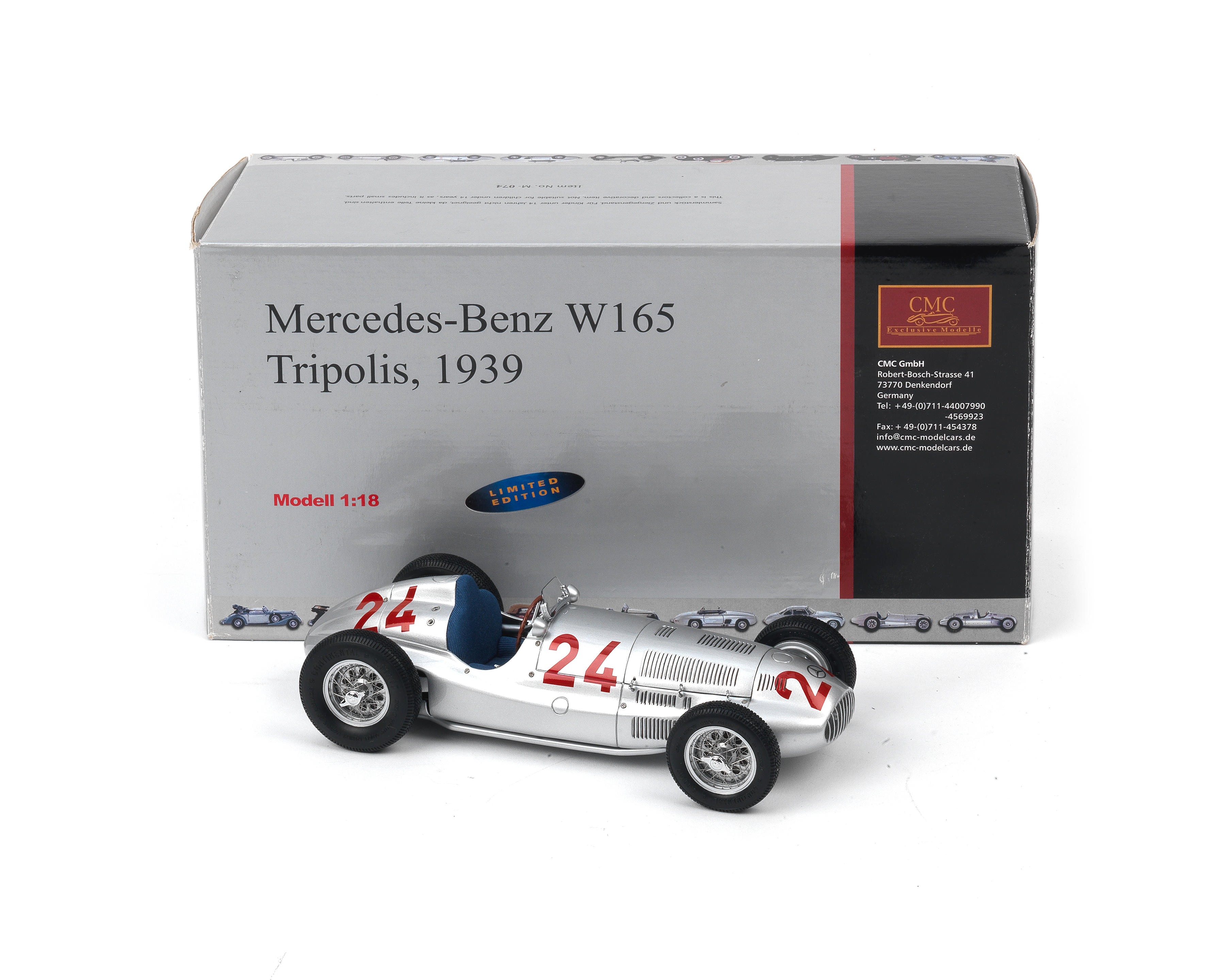 Bonhams Cars : A boxed 118 scale die-cast model of a 1939 Mercedes-Benz ...