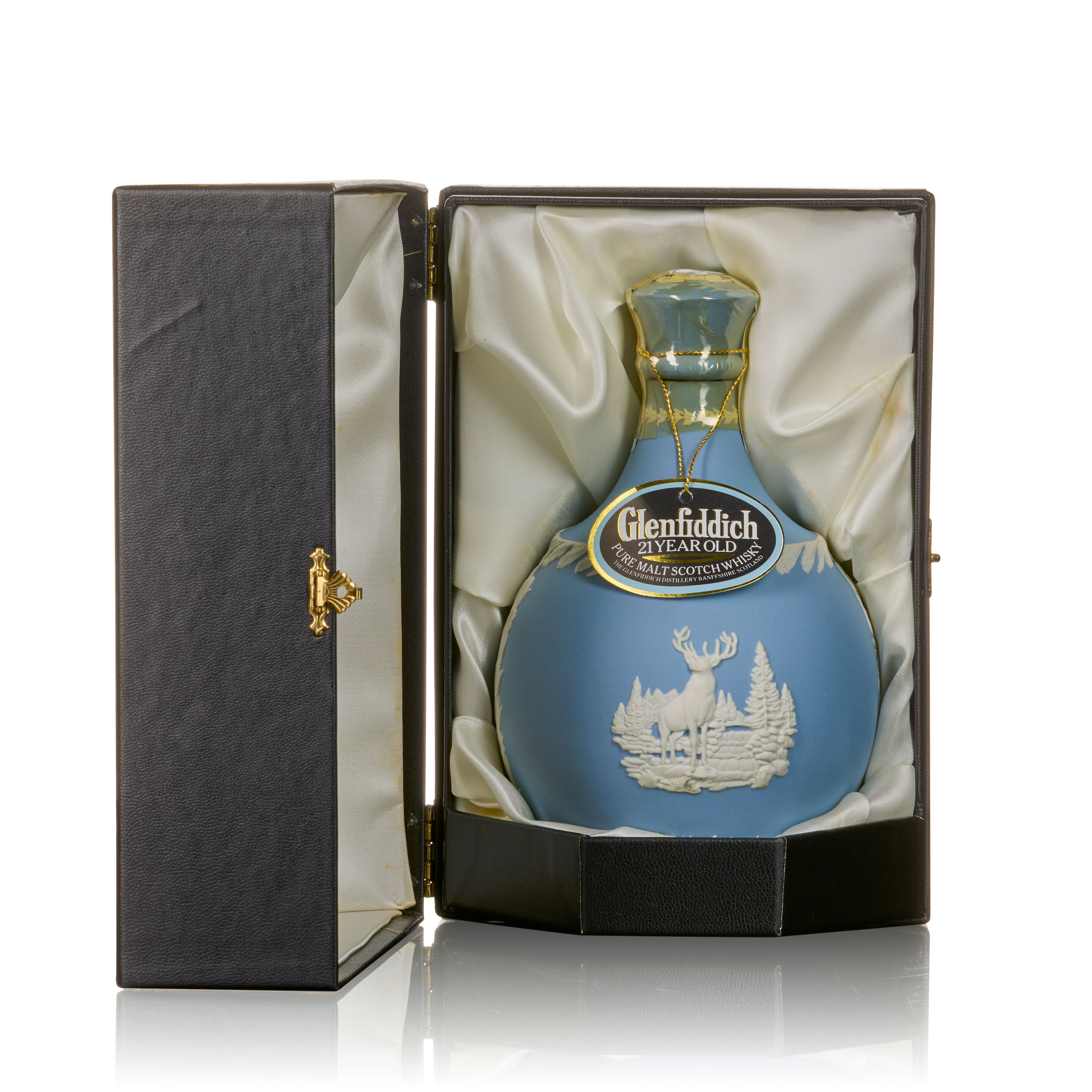Bonhams : Glenfiddich Wedgwood Decanter 21 Year Old Glenfiddich 