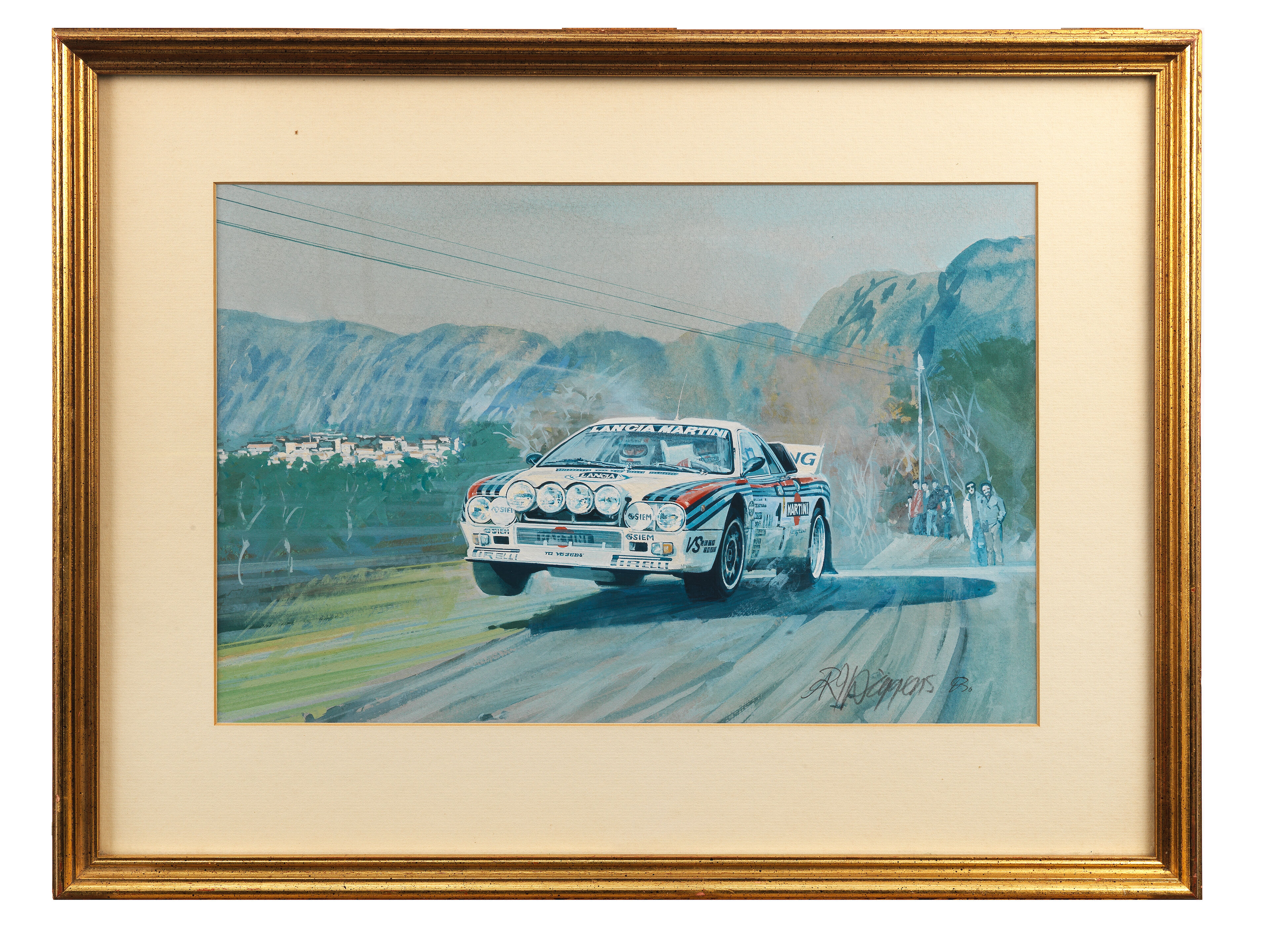 Bonhams Cars : Rodney Diggens (British 20th Century), 'Walter Röhrl ...
