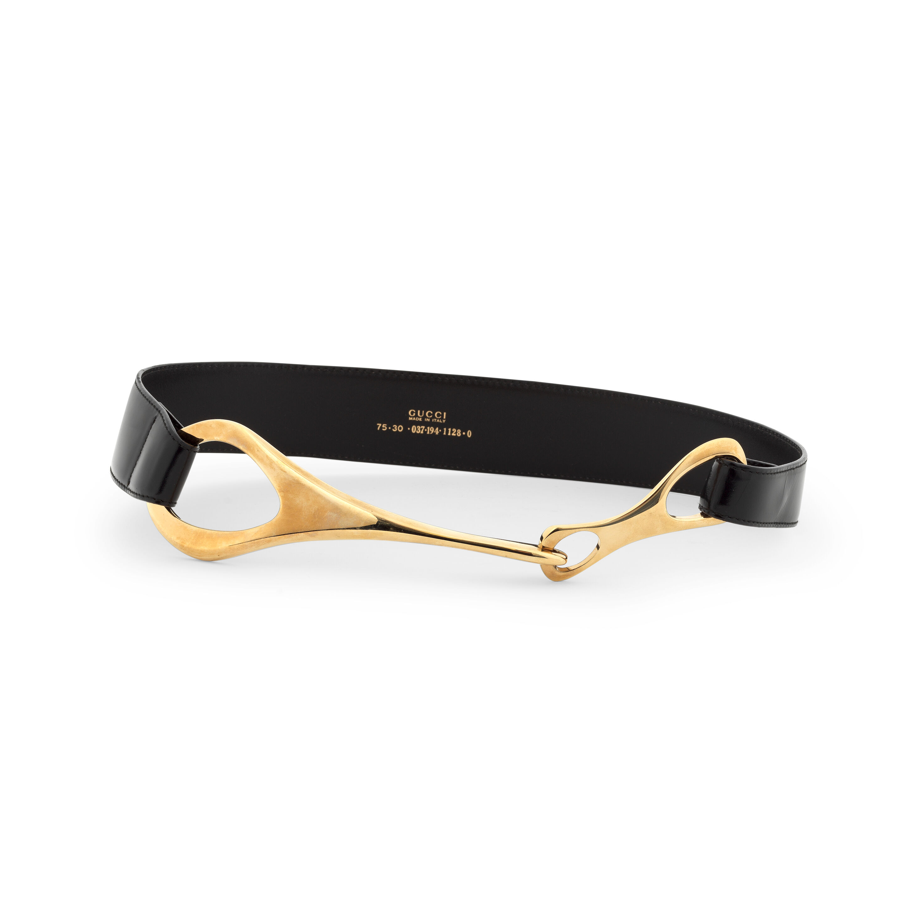 Bonhams : Gucci: a Gold Metal Horsebit Belt Autumn/Winter 1996