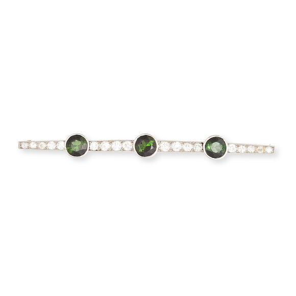 Broche Ouraline - Bijou Vintage D'occasion, Style Fantaisie