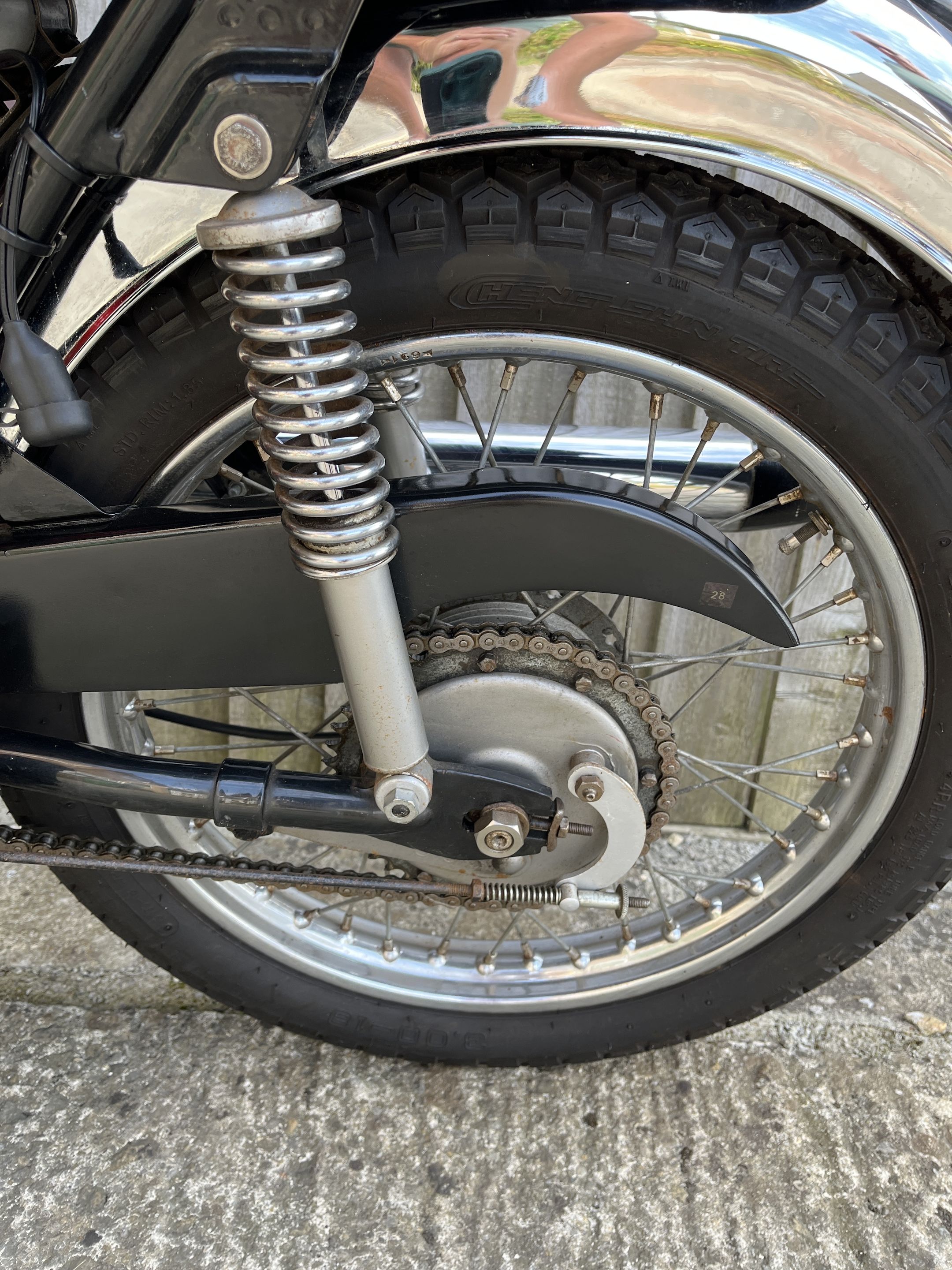 Zapatas De Freno Delanteras Y Traseras Girling Para Motos Clásicas BSA Bantam D7/D10/D14 Y Tiger Cub