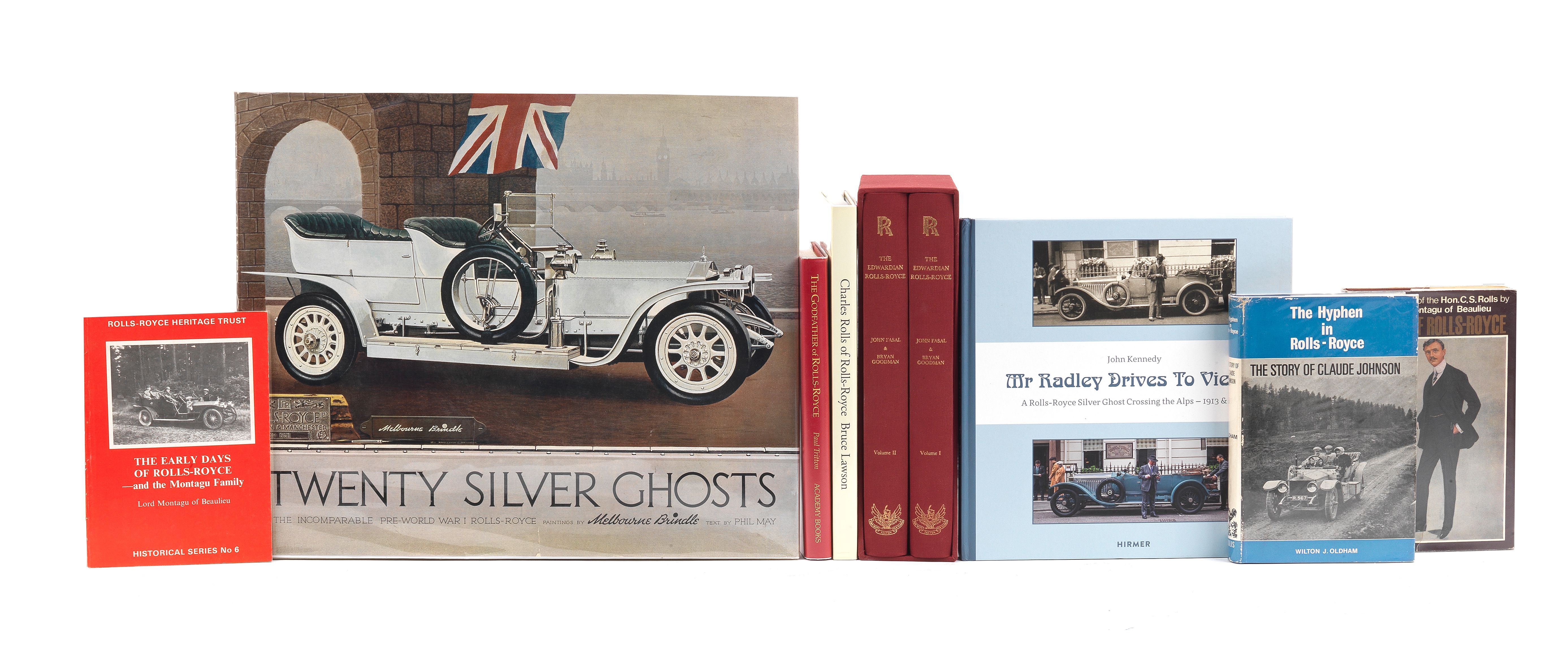 Bonhams Cars : Three books relating to Edwardian Rolls-Royce cars 