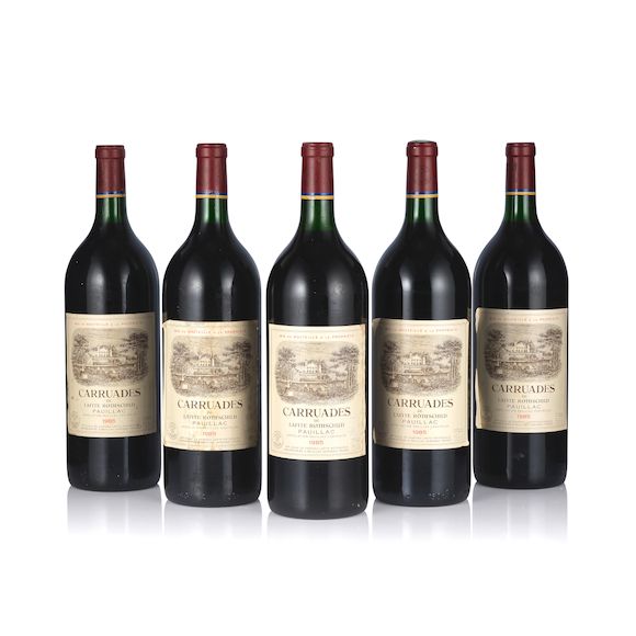 Bonhams de Saint Cyr Carruades de Lafite 1985, Pauillac, the
