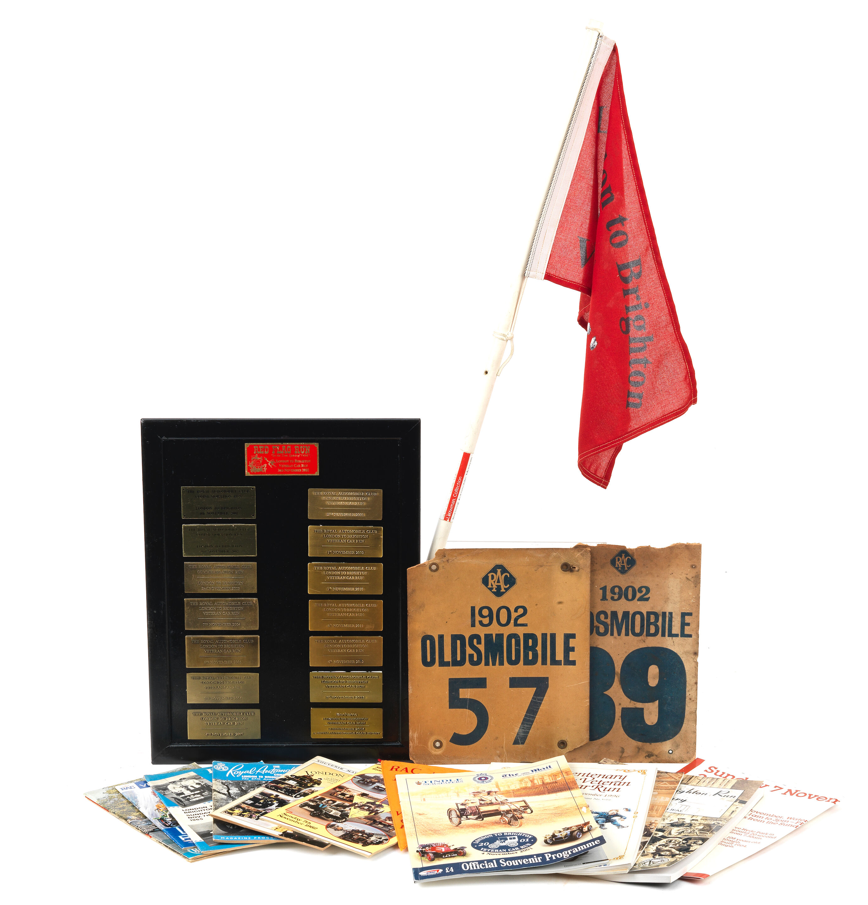 Bonhams Cars : Assorted London to Brighton Veteran car run memorabilia ...