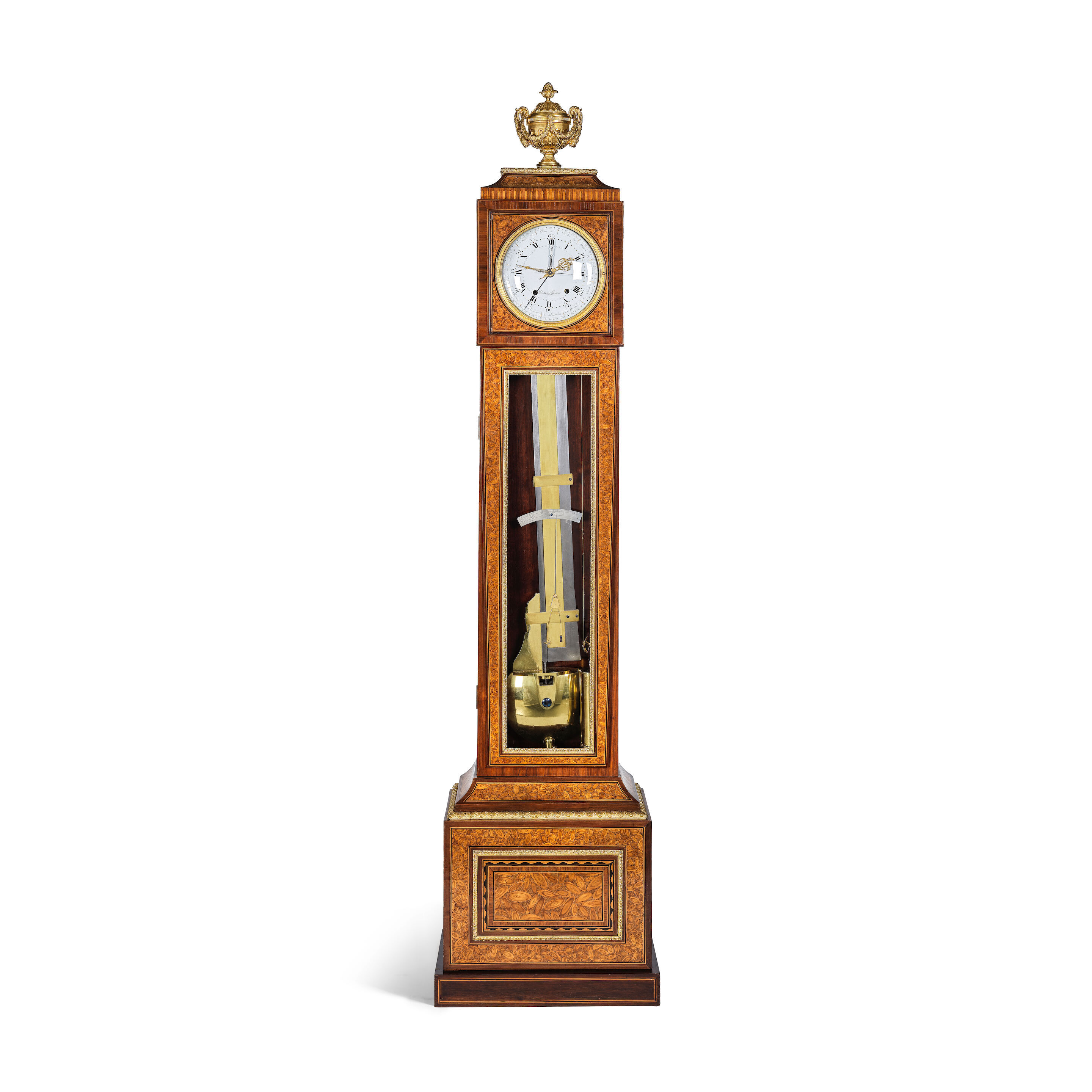 A Louis XVI ormolu-mounted 'bois de bout', amaranth, kingwood, s