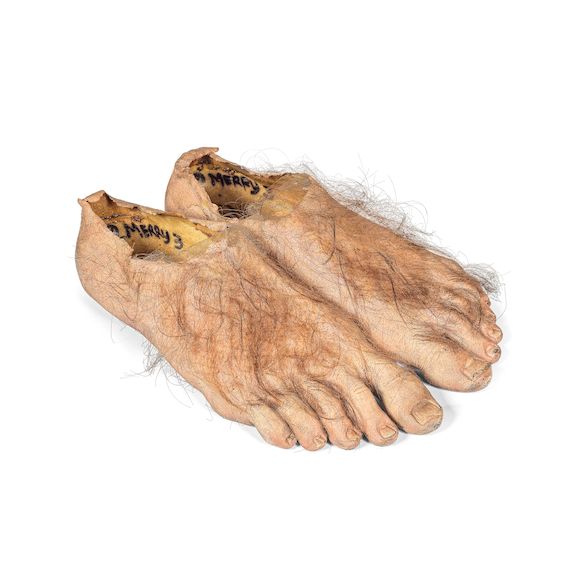 Bonhams The Lord of the Rings: Production-Worn Hobbit Feet worn