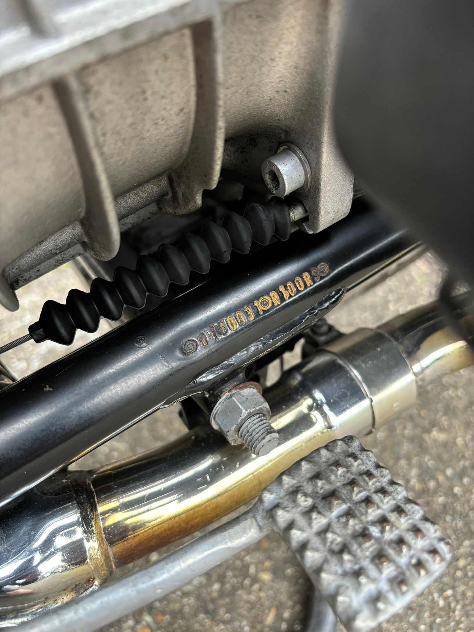 Bonhams Cars : 1986 BMW 980cc R100RS Frame no. 016003 RS Engine no