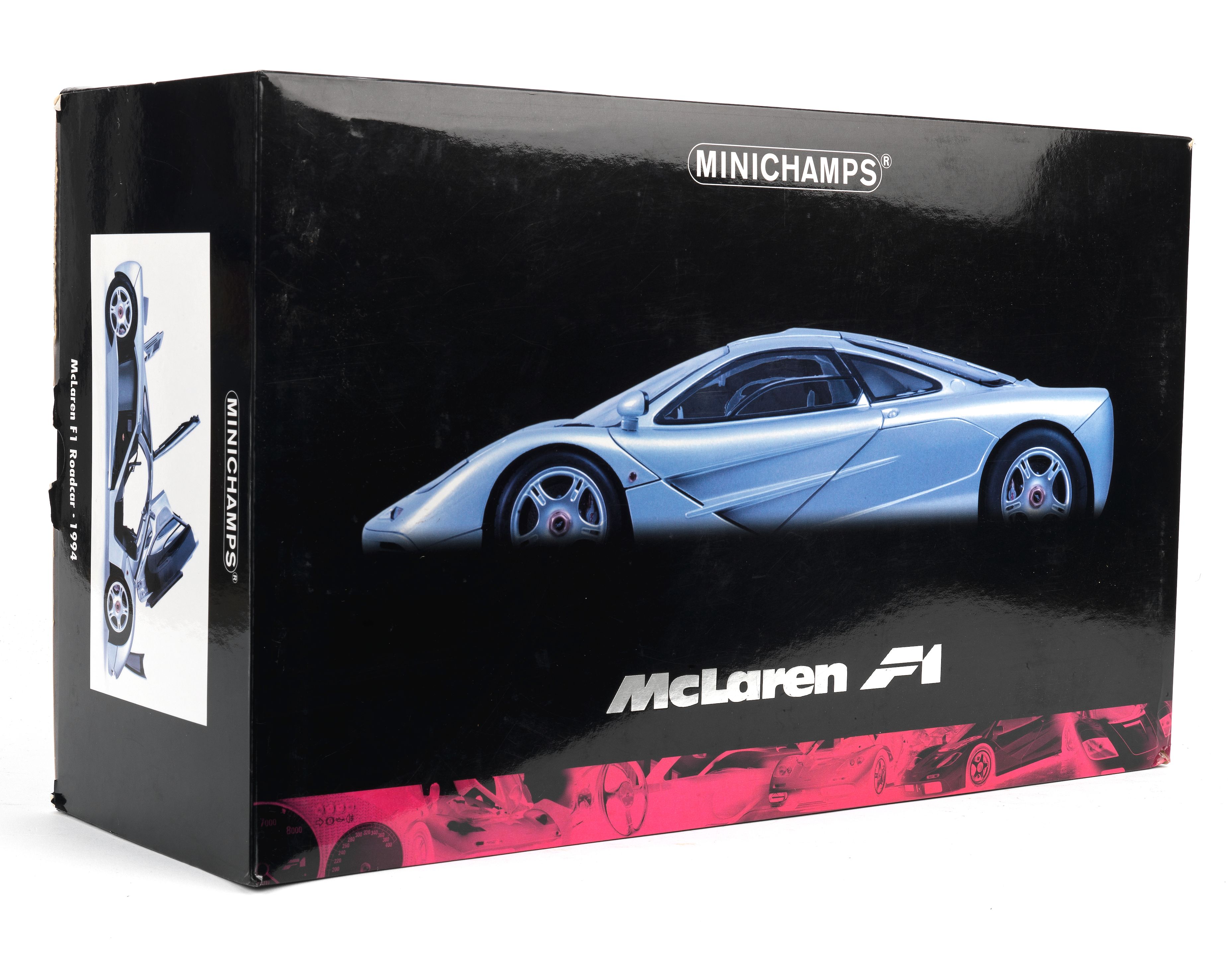 Miniature McLaren F1 Roadcar 1998 – Minichamps 1/43 – Vert Métallisé – Collection