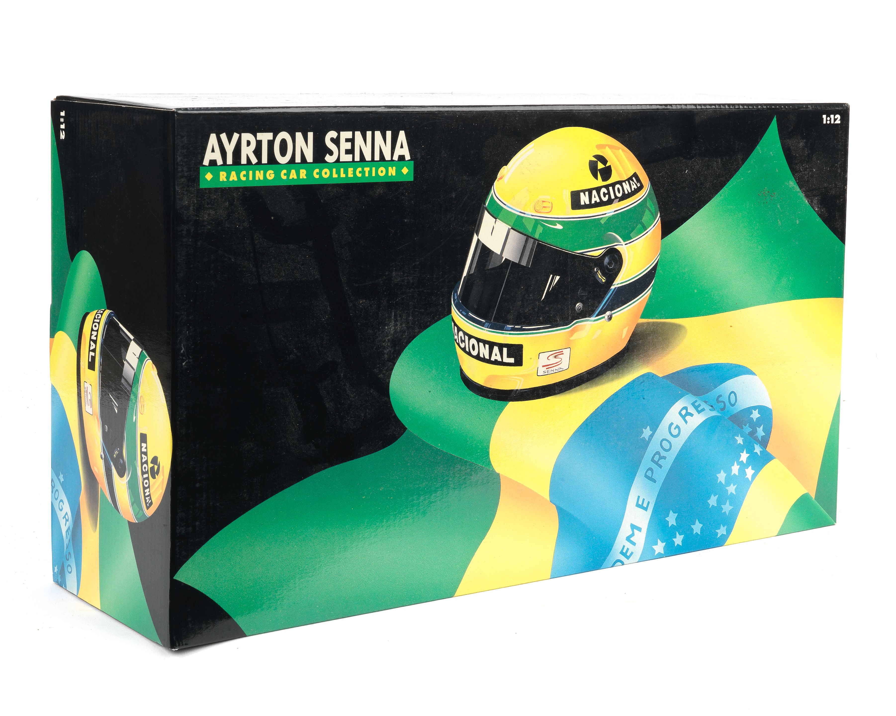 Bonhams Cars : A boxed 1:12 scale Mclaren MP4/4 Ayrton Senna Formula 1 ...