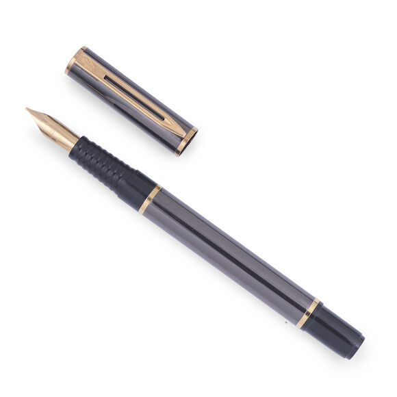 Stylo Plume Waterman En Métal - France - Occasion - Modèle Vintage