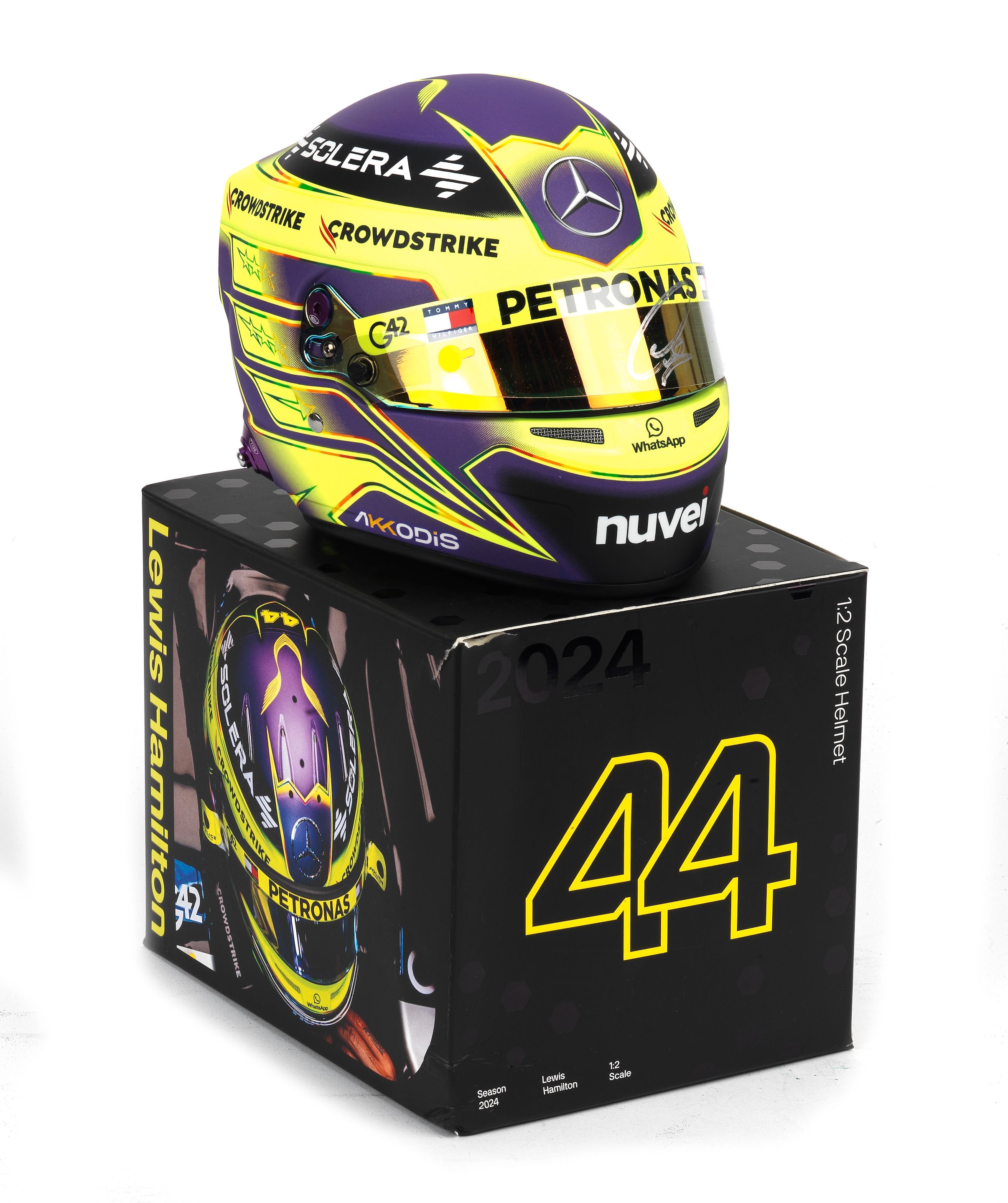 Bonhams Cars A signed official Lewis Hamilton seven time F1