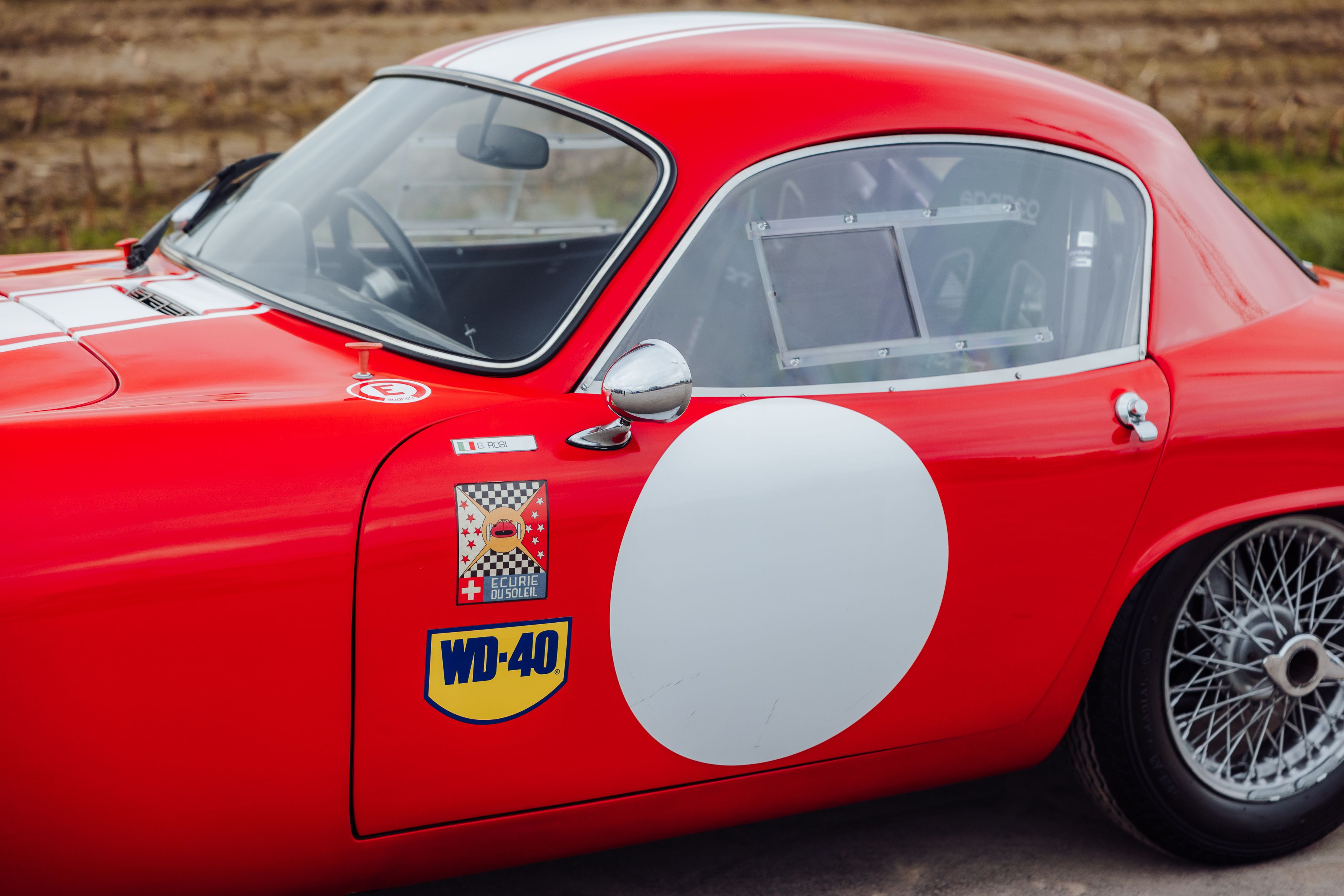 Exem 1/43 – Lotus Elite N°38 – Le Mans 1959 – Équipage Vidilles/Malle – Résine Rouge