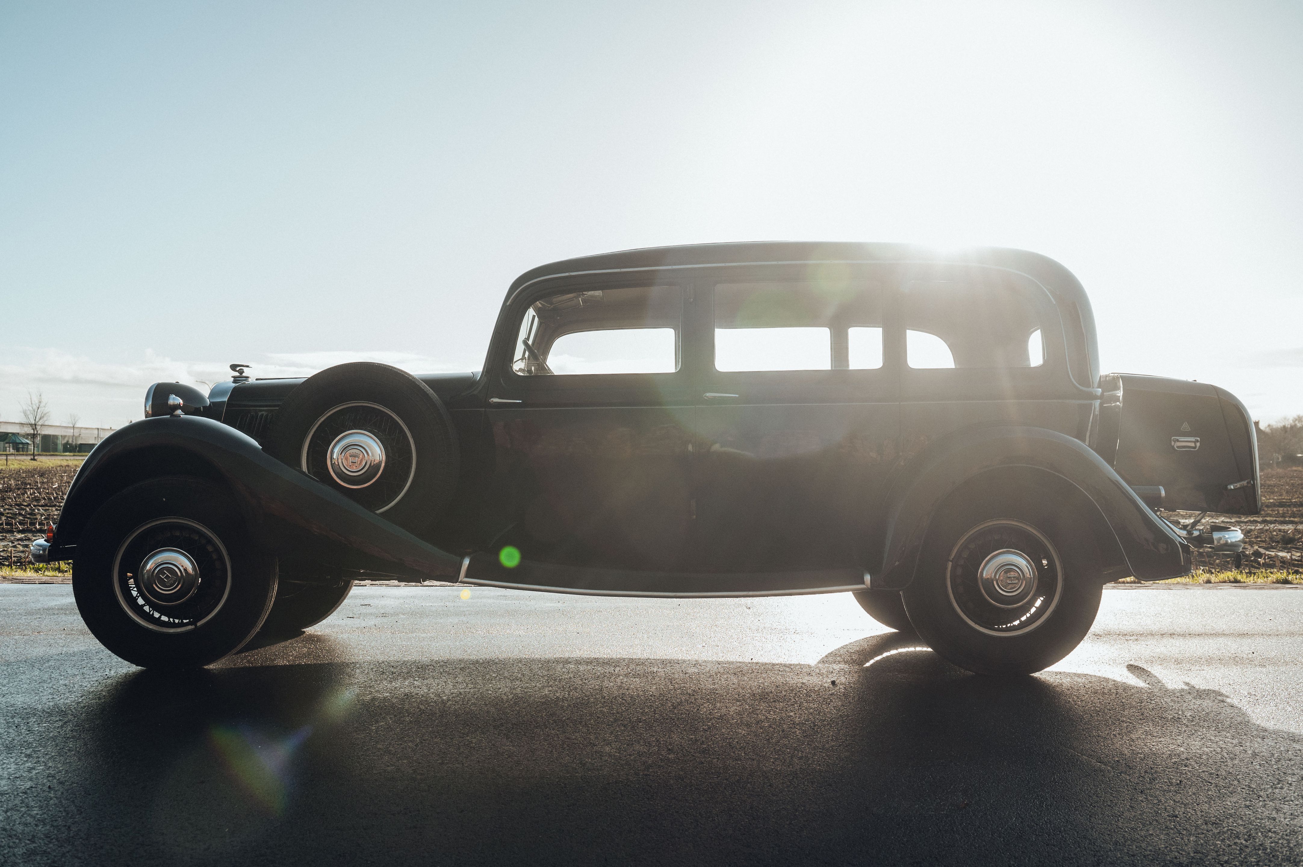 Horch 830 BL Pullman, 1953. Described a the