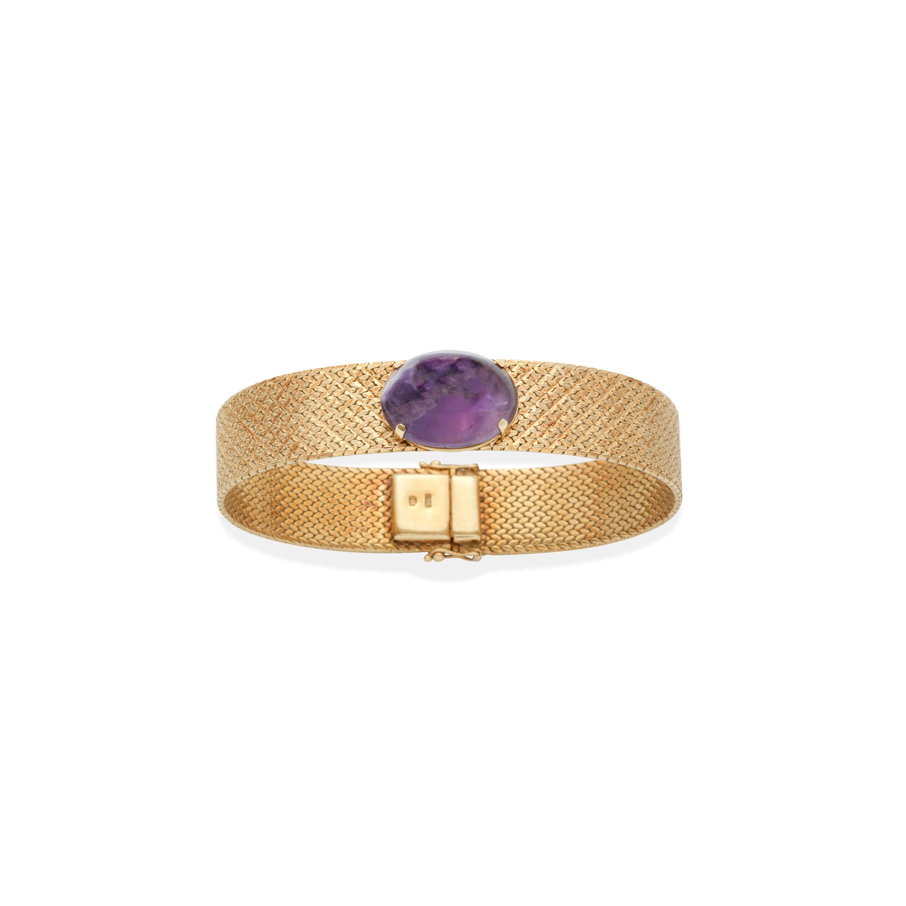 AMETHYST-SET BRACELET