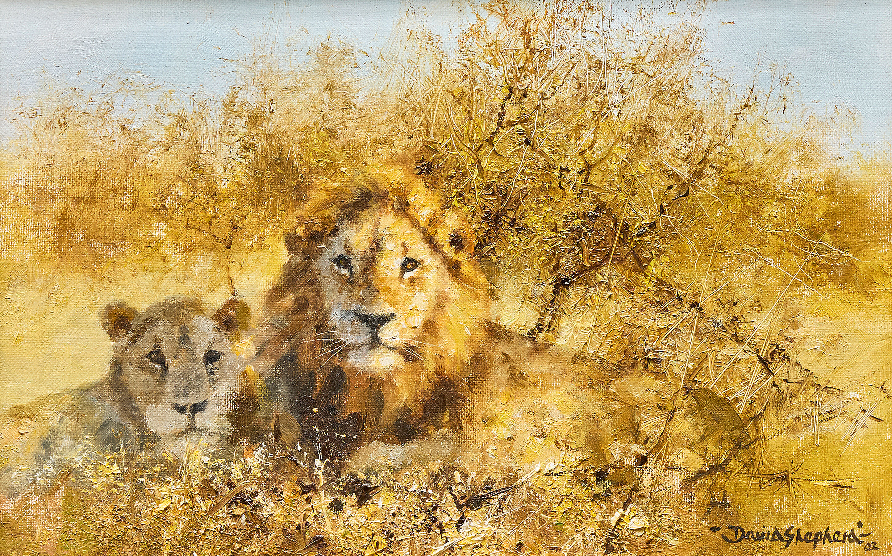 Two Lions