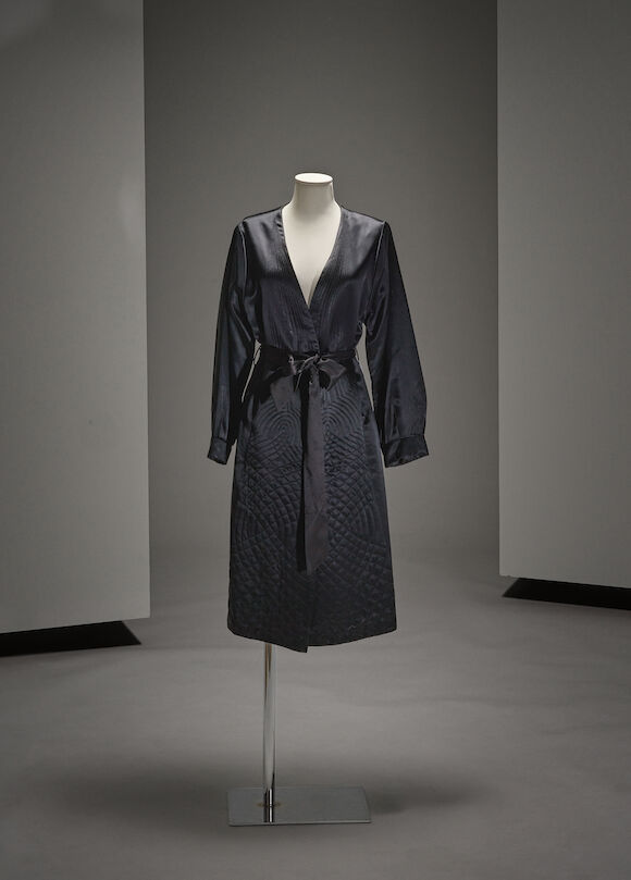 Manteau Vintage Lanvin Paris Marron-noir (années 80) - Taille 44-46 - Occasion En Très Bon état