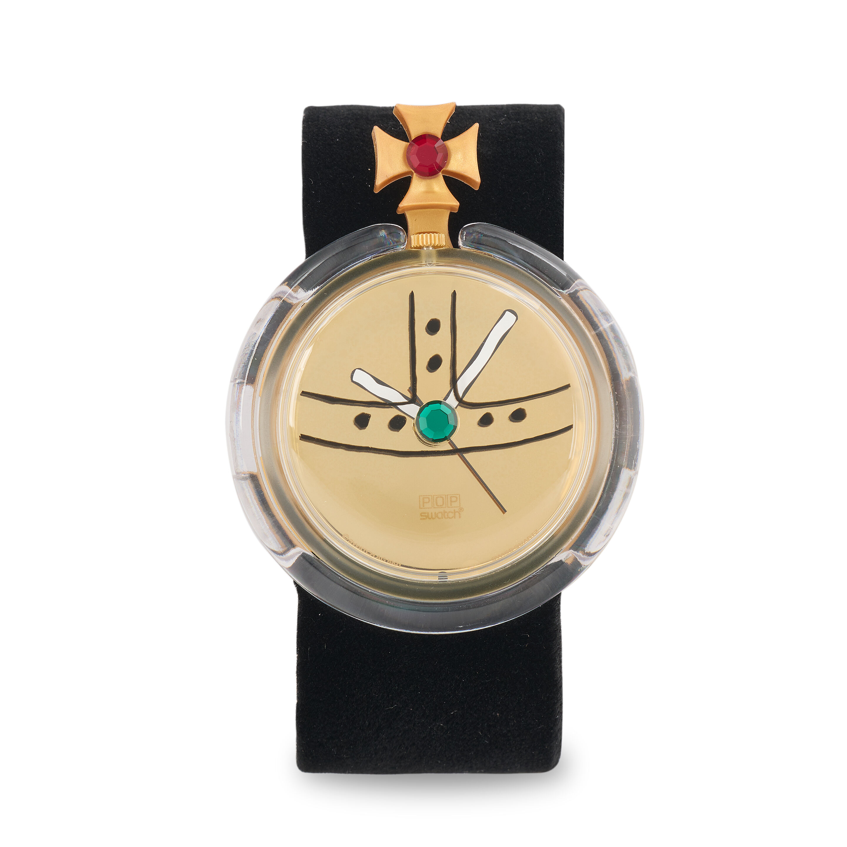 (Brand New) Vintage Vivienne Westwood x Swatch limited edition watch Pop Swatch Orb Design, Reference PWZ 104 A | limited edition  main image 3