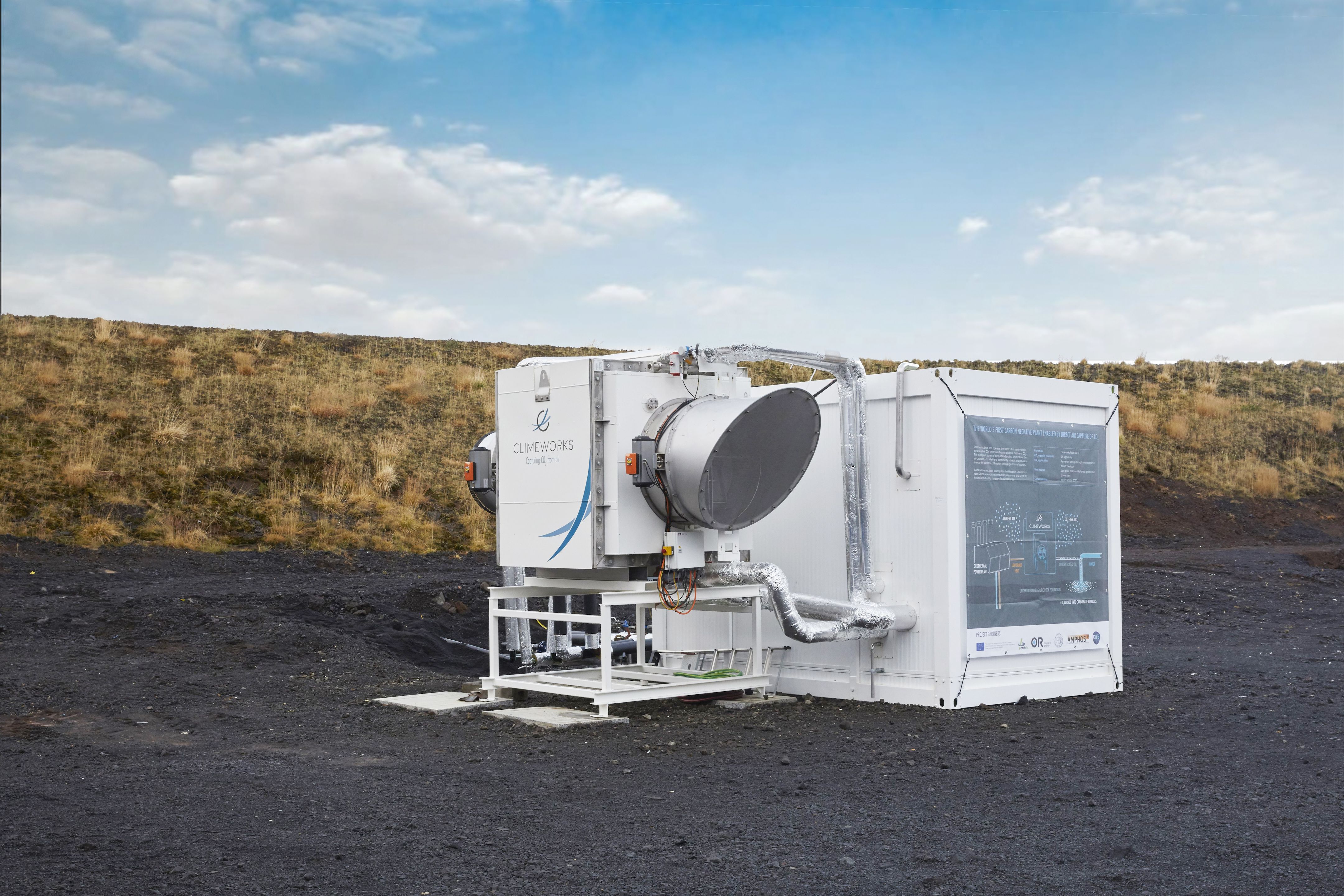 Climeworks DAC-1 Carbon Capture Machine