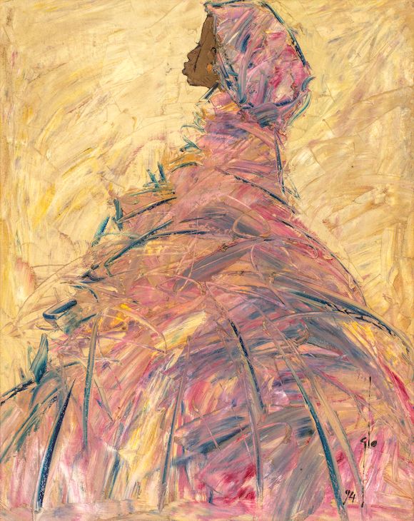 bonhams-ablade-glover-ghanaian-born-1934-woman-in-pink