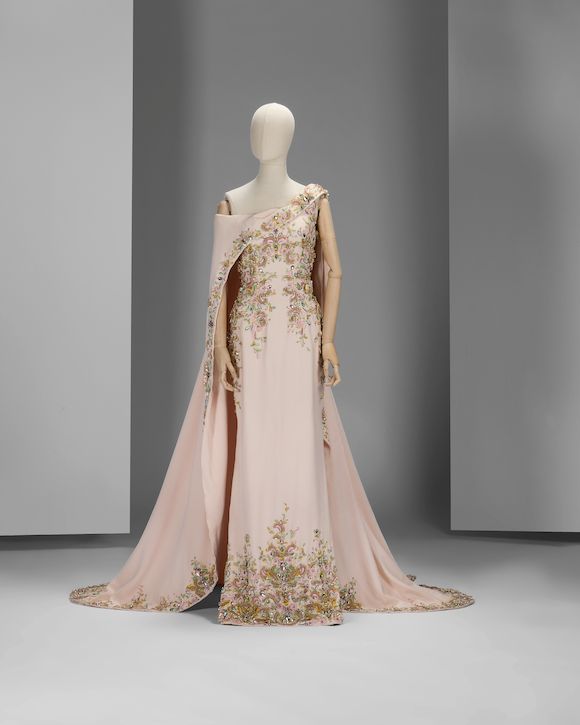 Bonhams : Ralph & Russo Haute Couture: a Pale Pink Silk Crêpe Cady Gown ...