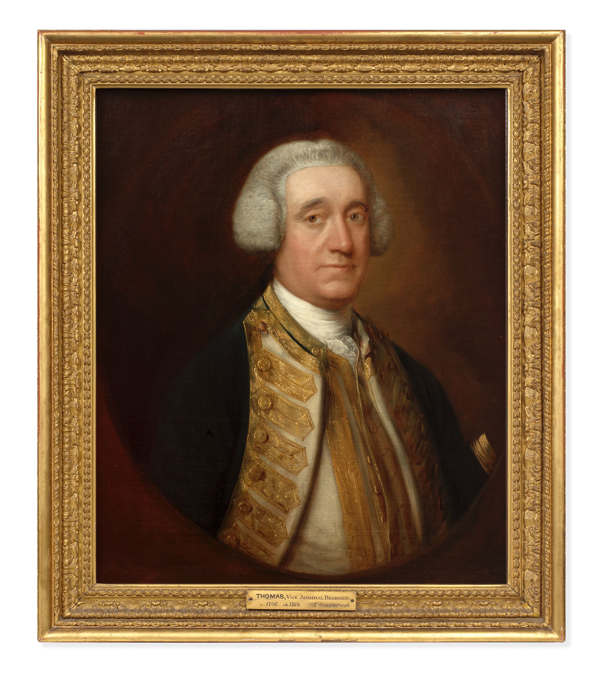 Portrait of Vice Admiral Thomas Brodrick - Thumb 3